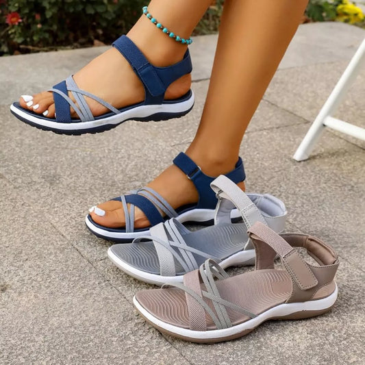 Adjustable Strap Open Toe Sandals