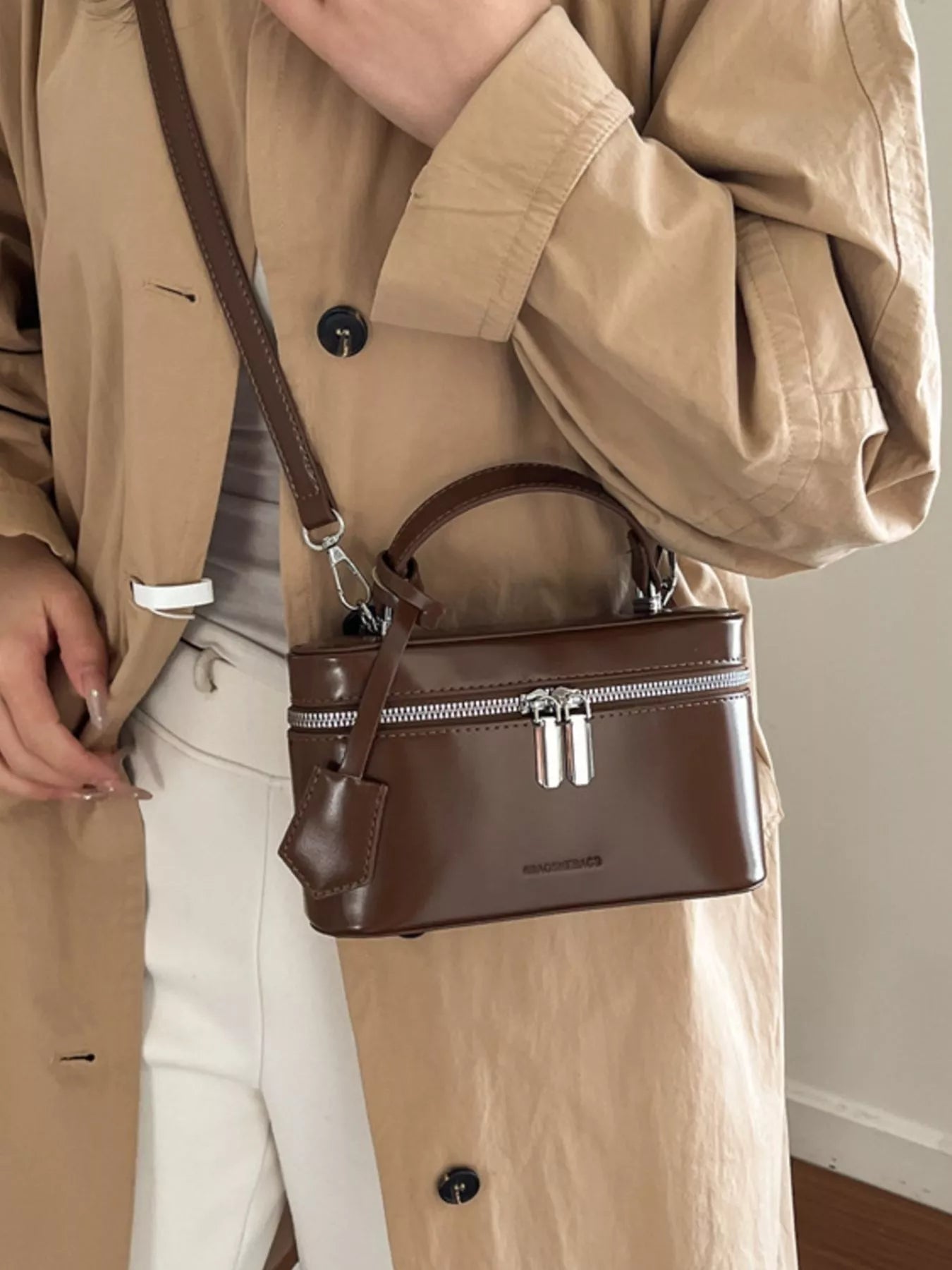 Top Handle Crossbody Bag