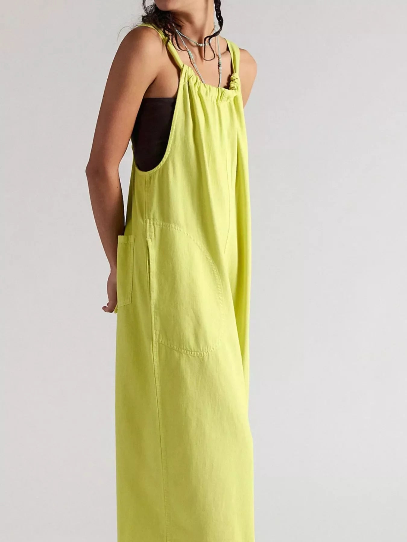 Sleeveless Wide-Leg Jumpsuit