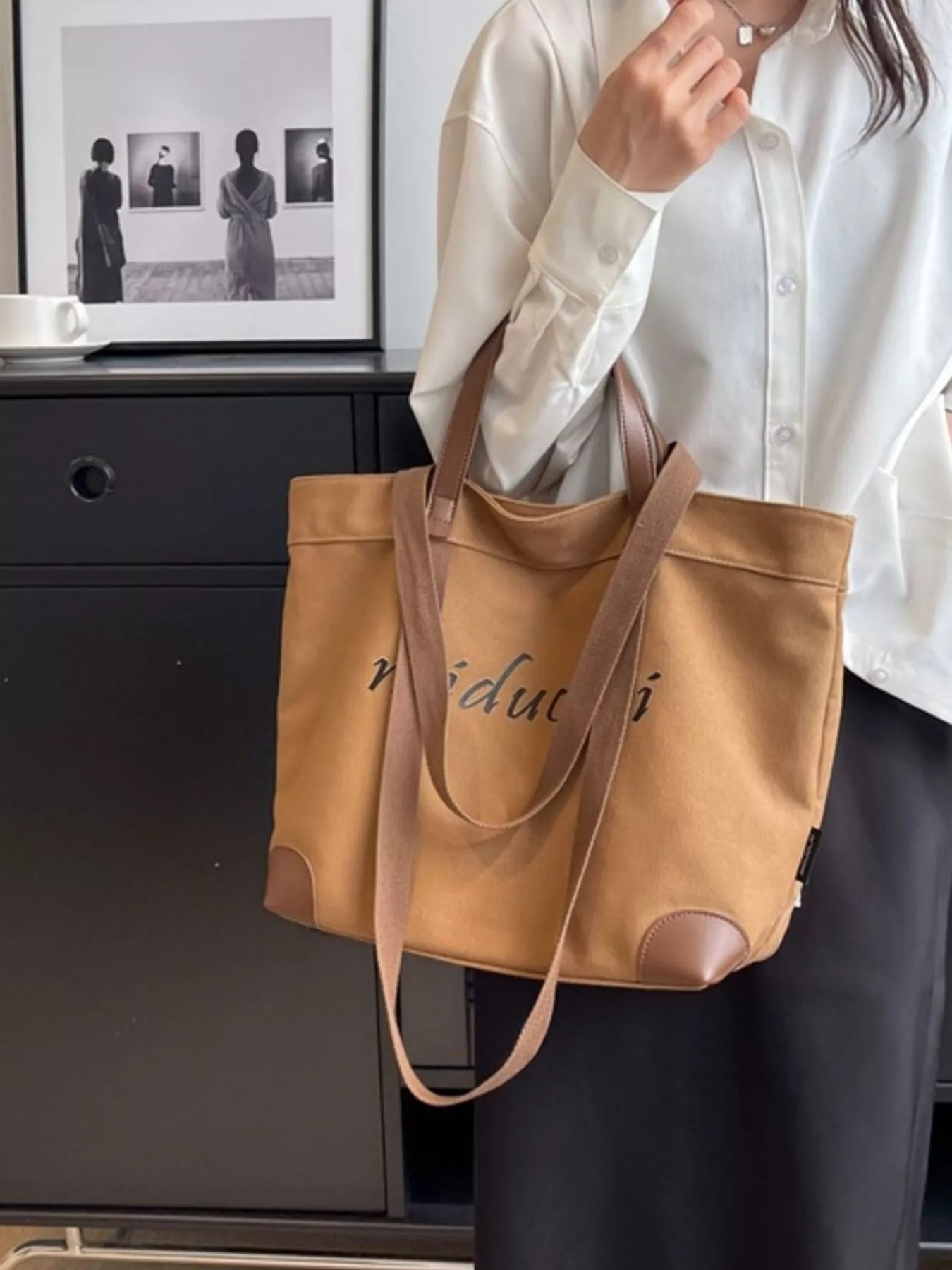 Casual Canvas Handbag
