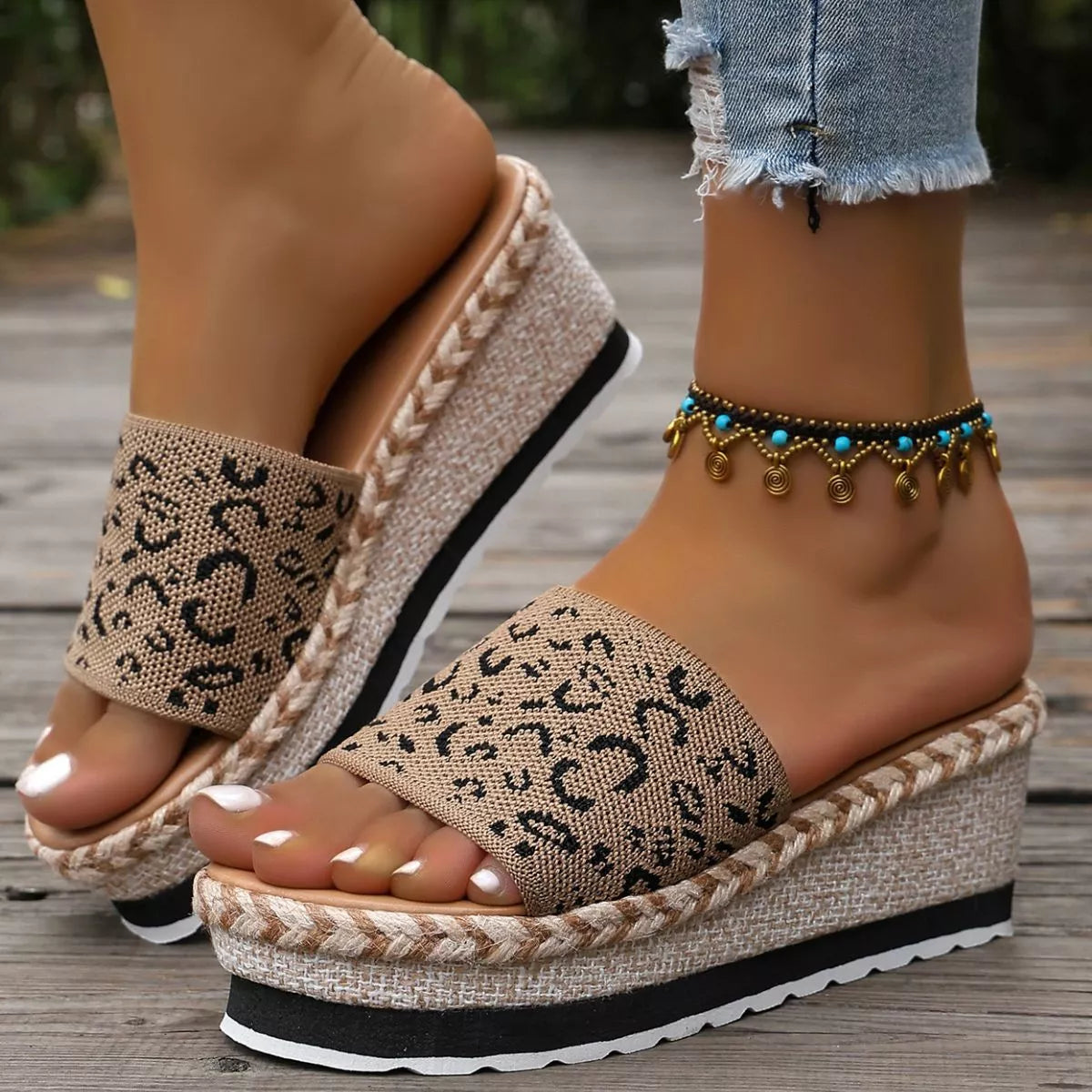Open Toe Platform Sandals