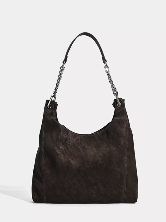Chain Strap Detail Shoulder Bag