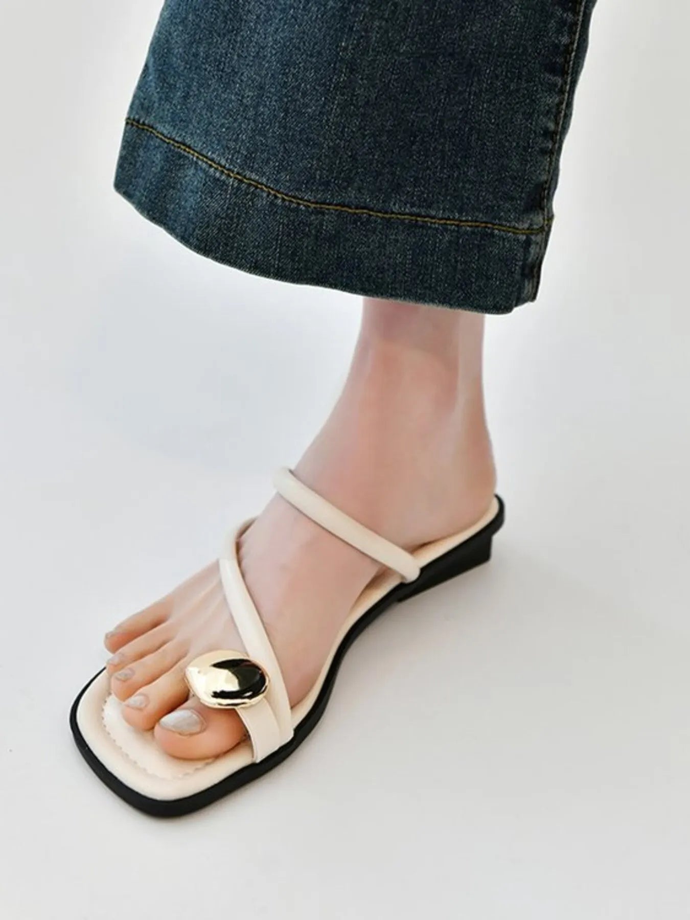 PU Leather Summer Sandals