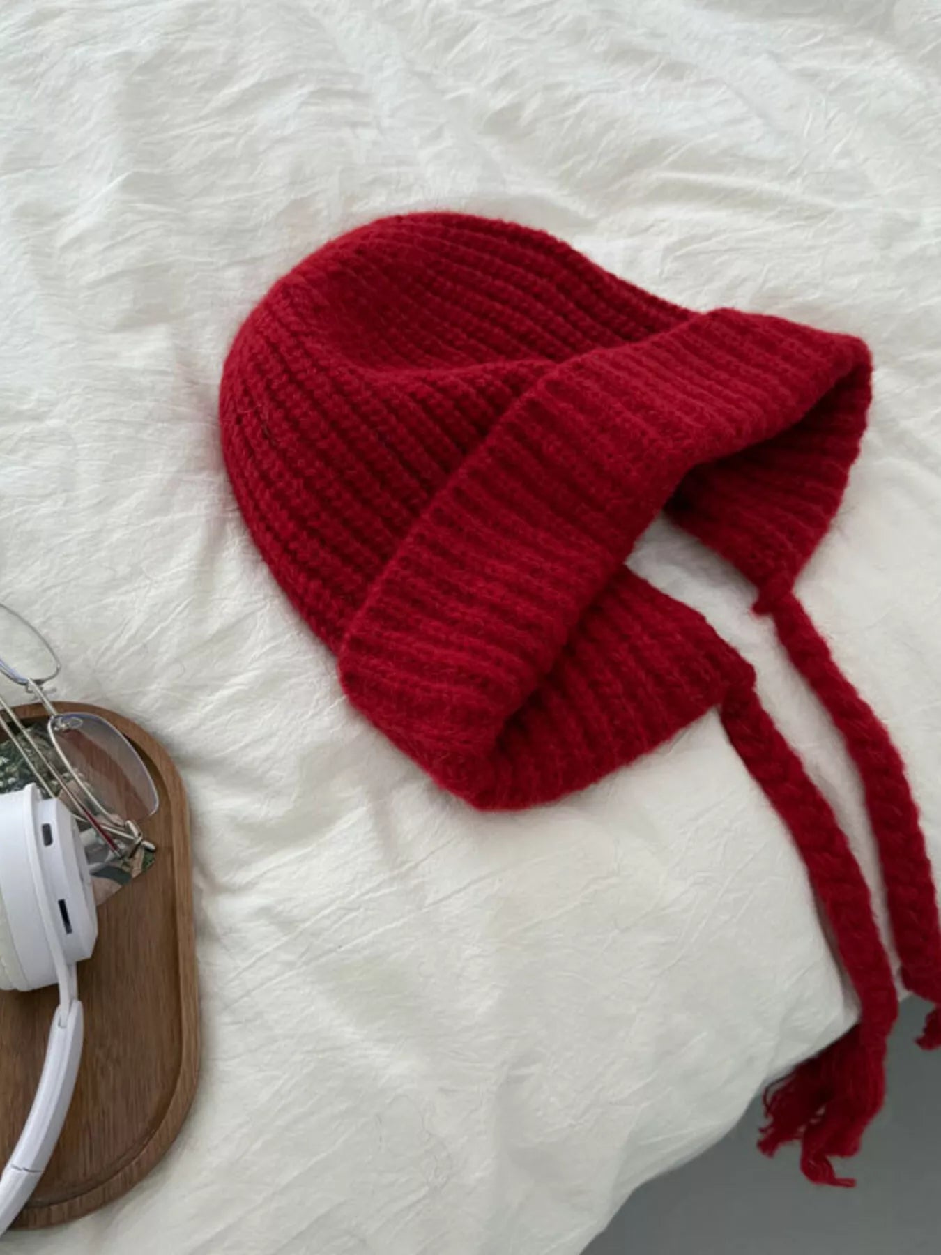 Cozy Knit Braided Beanie Hat
