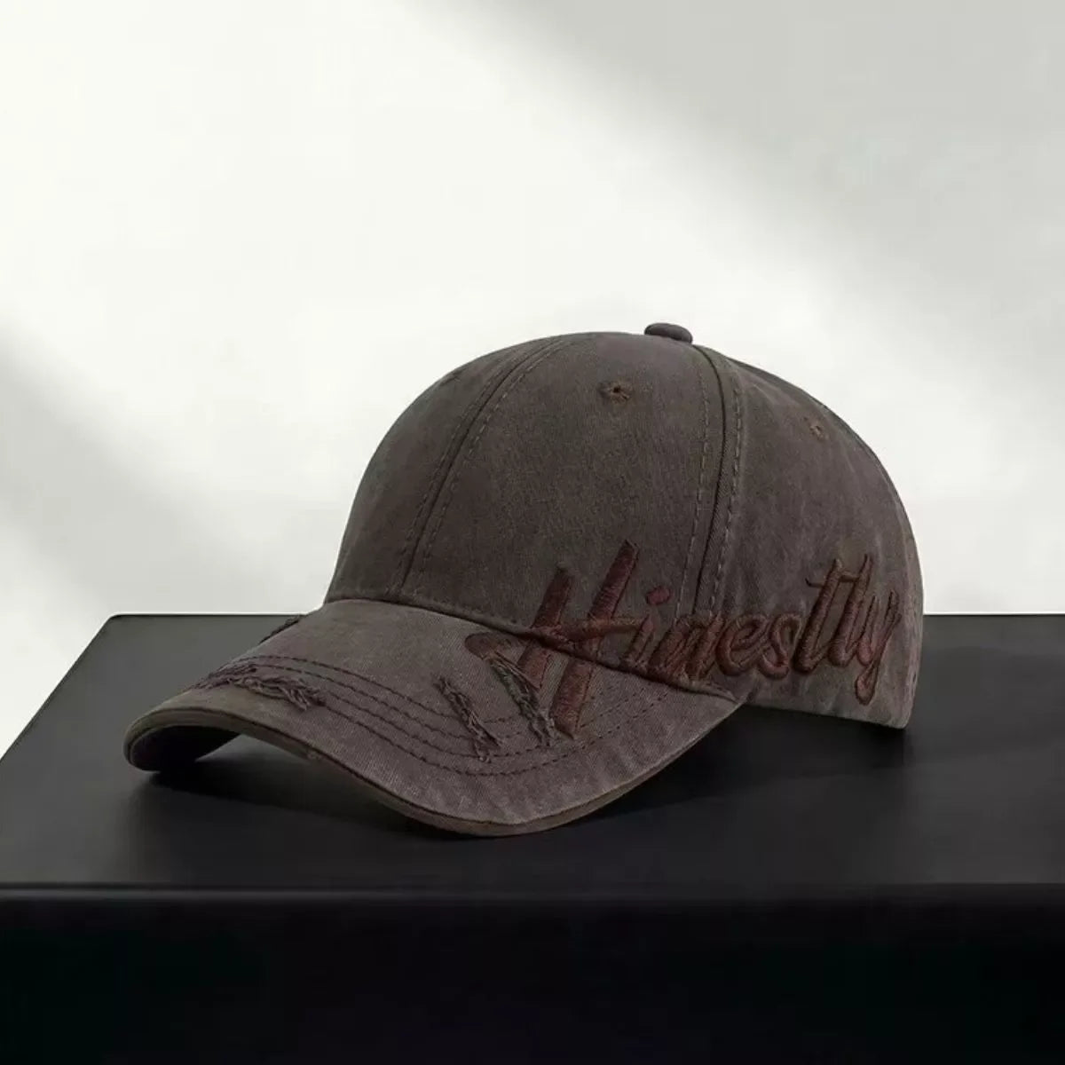 Embroidered Letter Baseball Cap
