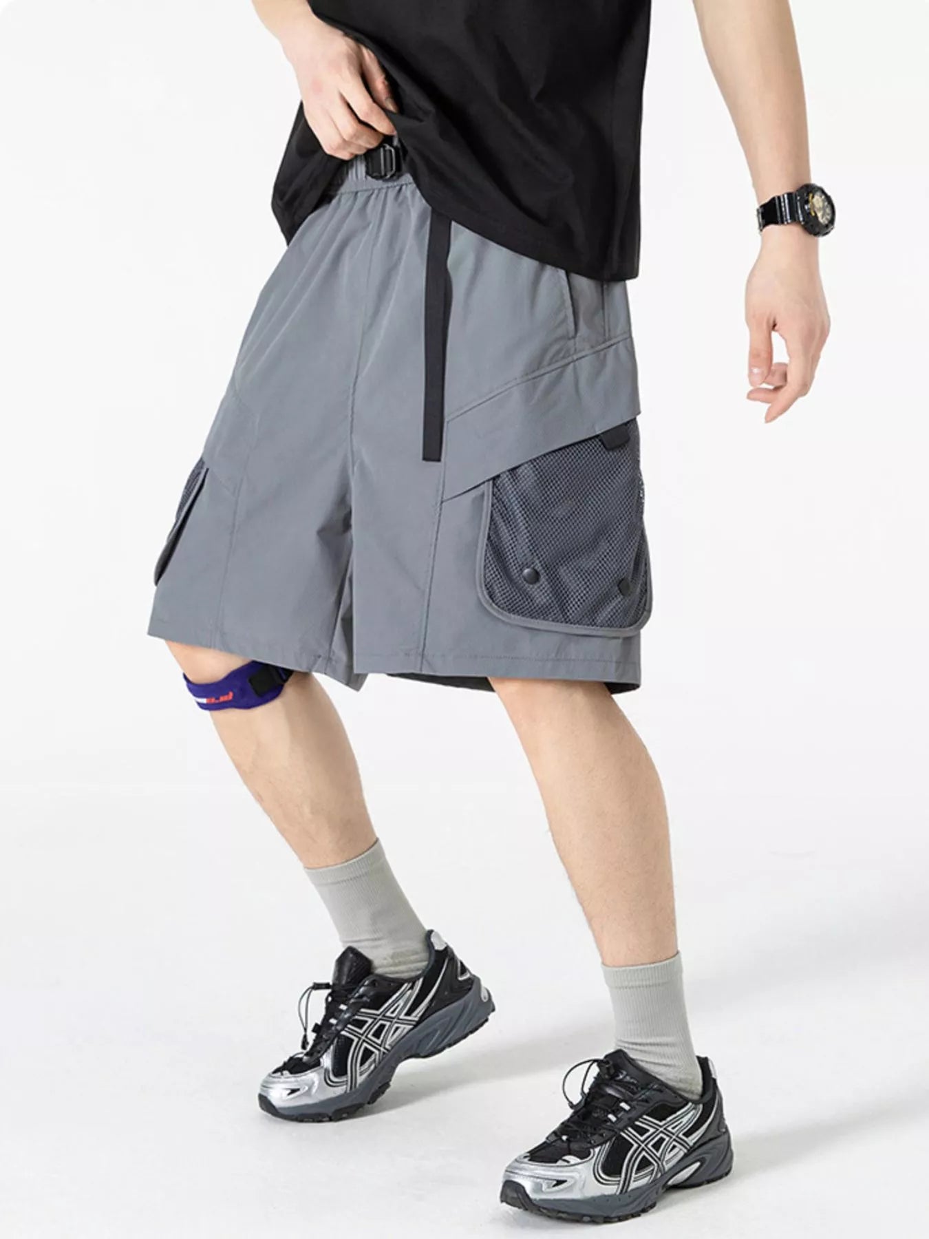 Men's Multi-Pocket Quick-Dry Cargo Shorts