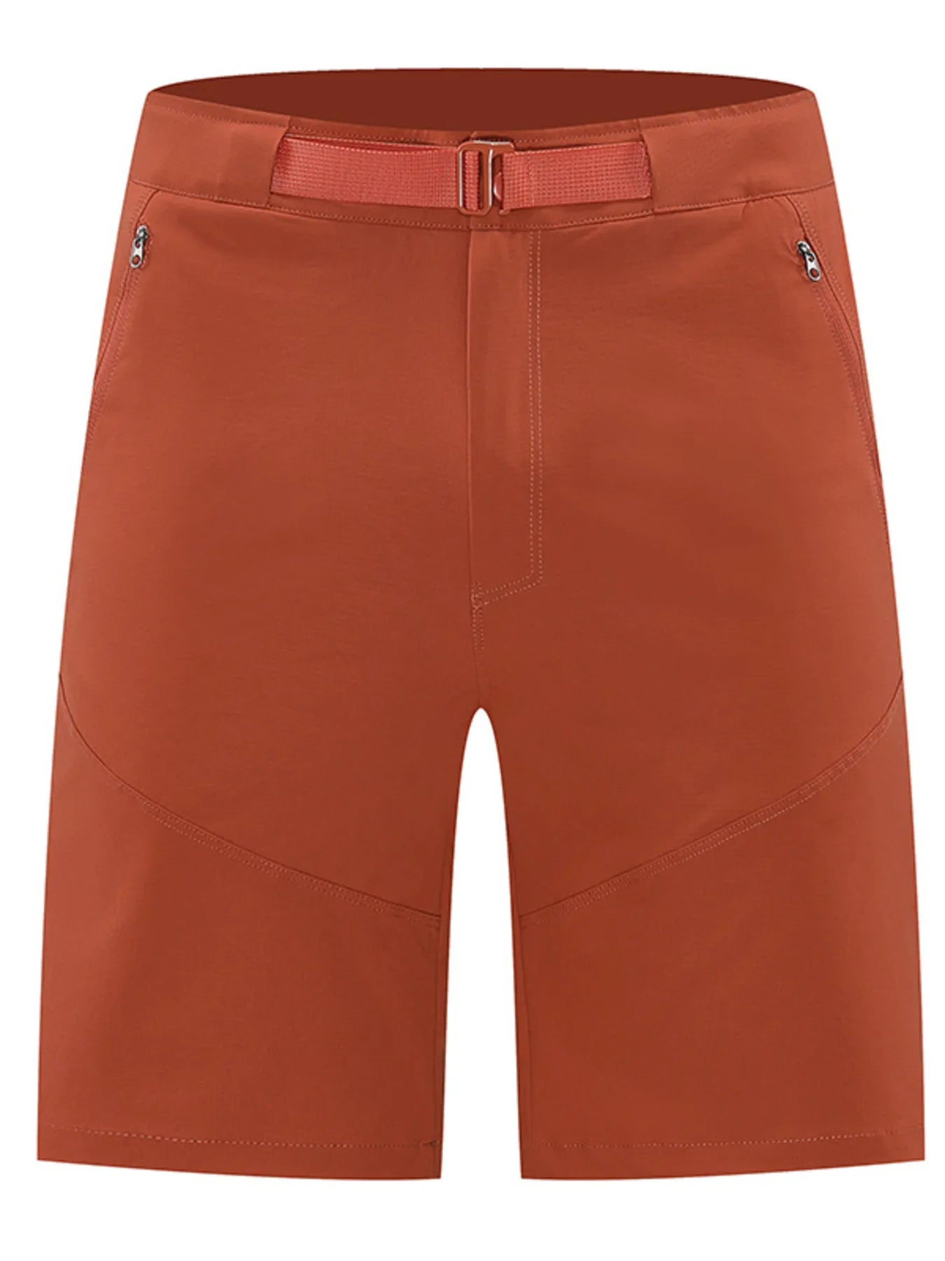 Men's Plus Size Zip Detail Shorts