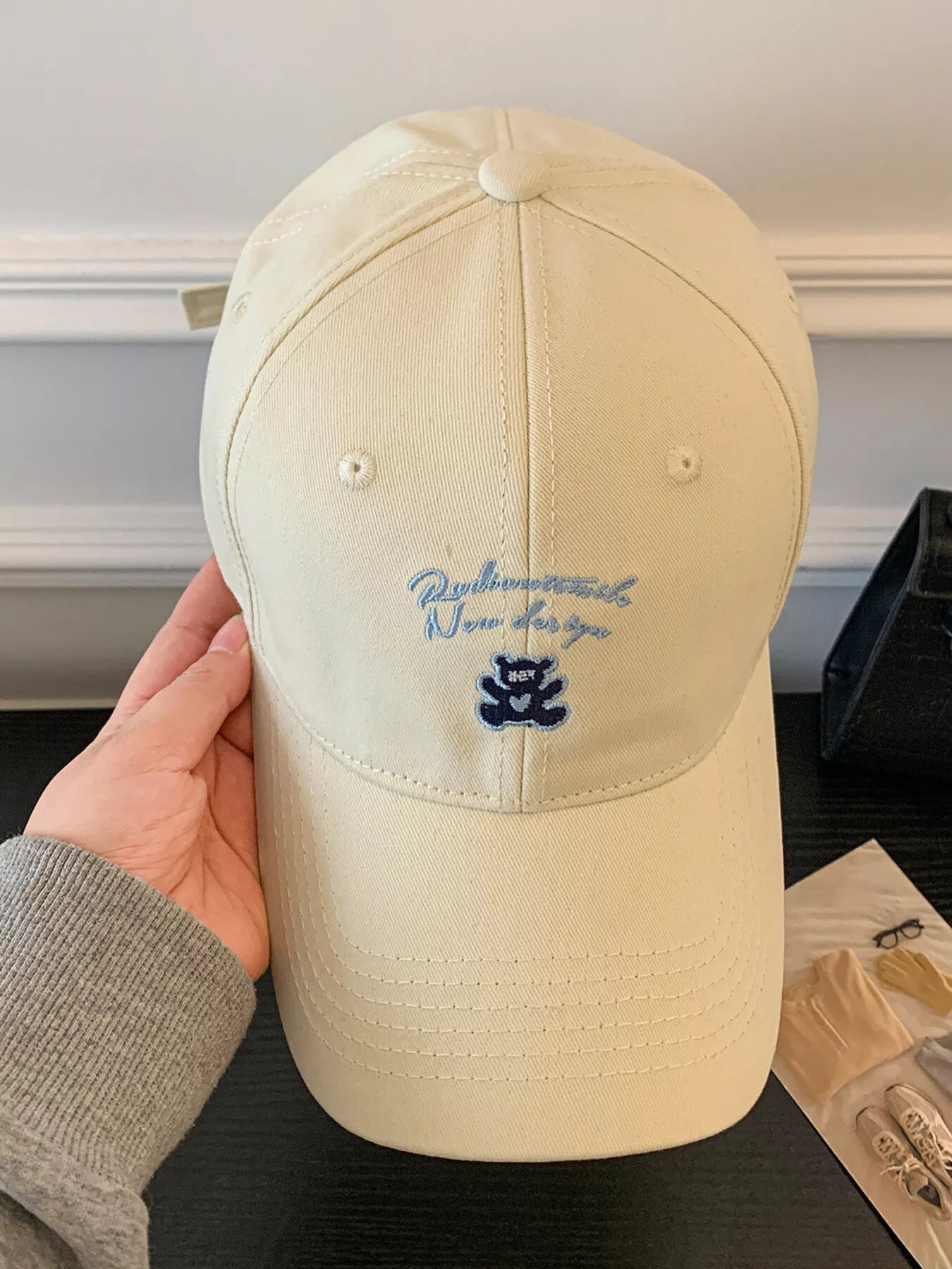 Washed Embroidered Baseball Cap