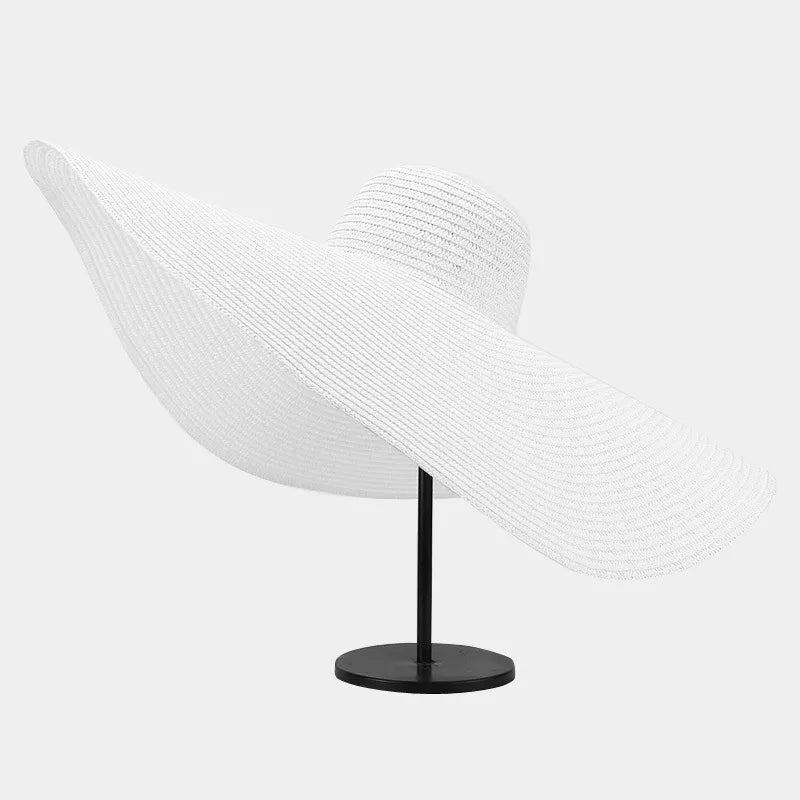 Oversized Wide Brim Straw Sun Hat