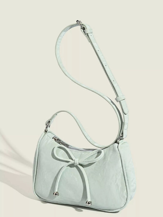 Bow Accent Shoulder Bag