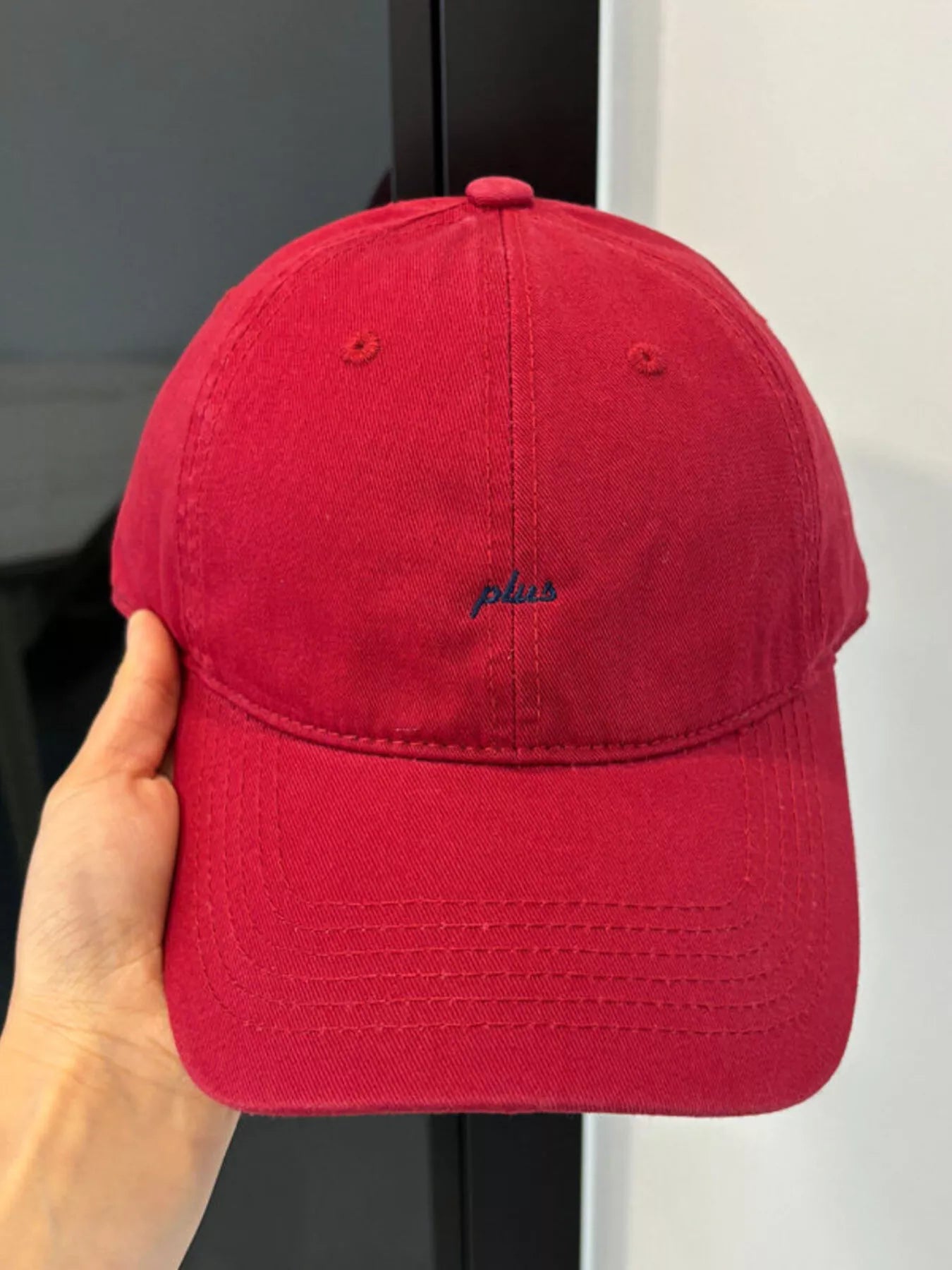 Embroidered Letter Baseball Cap