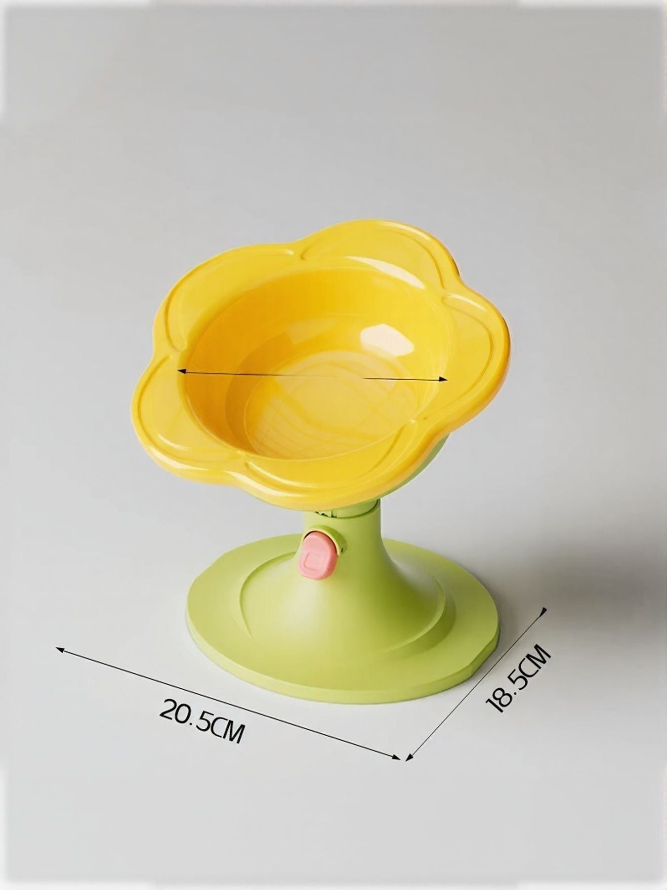 Flower-Shaped Pet Bowl