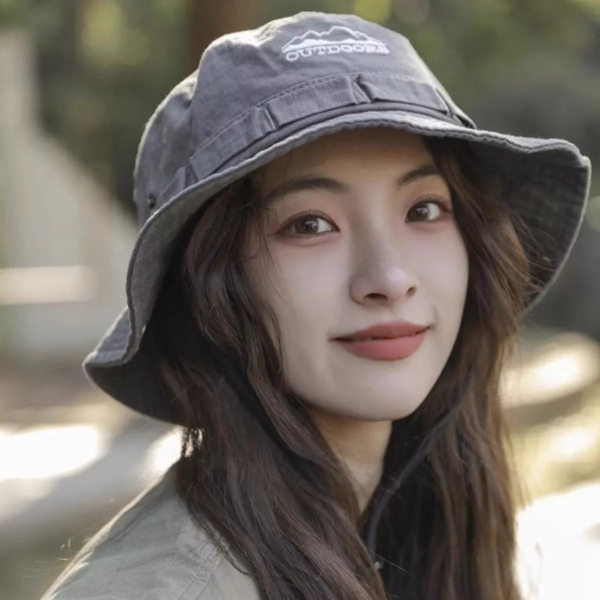 Outdoor Wide Brim Bucket Hat