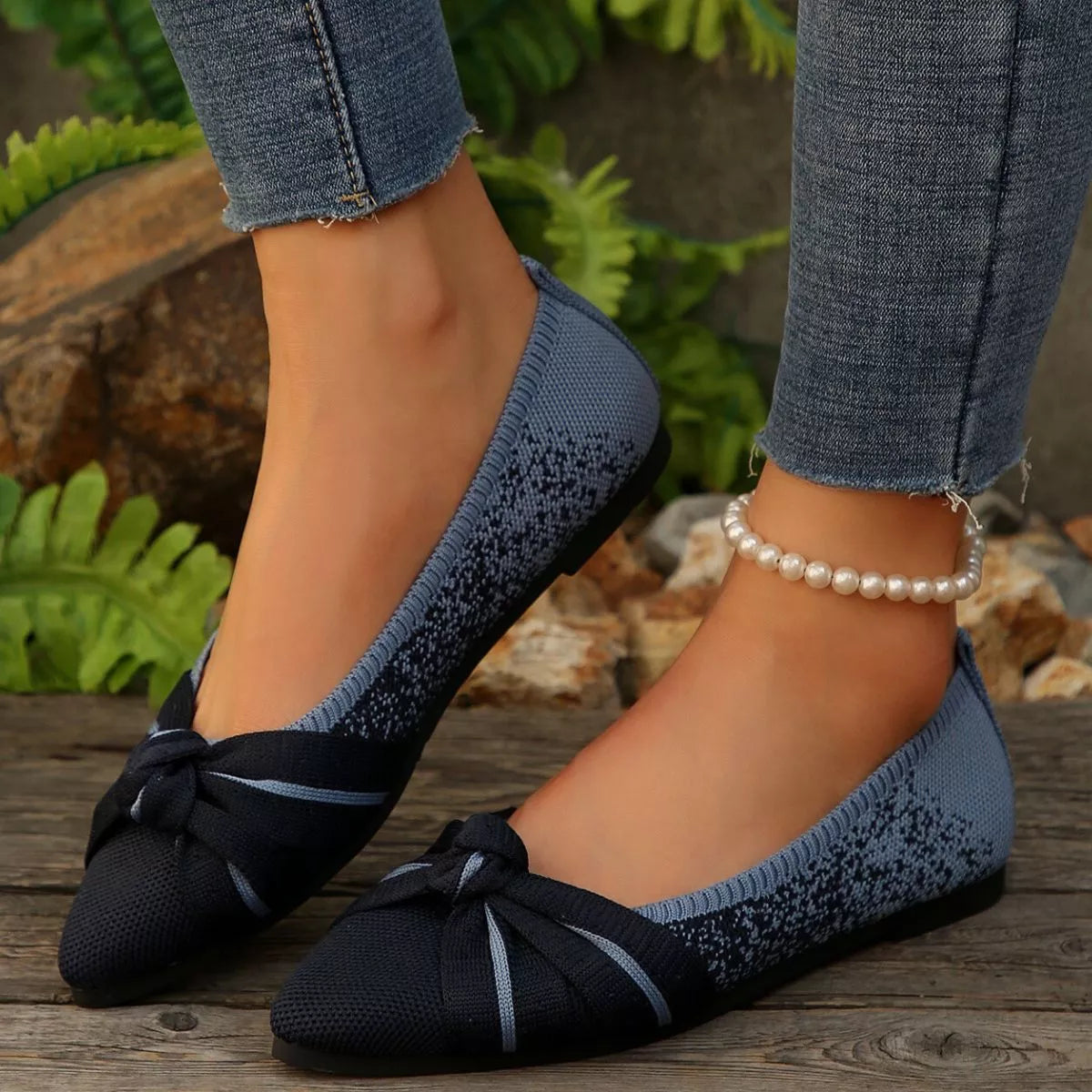 Point Toe Slip-Ons