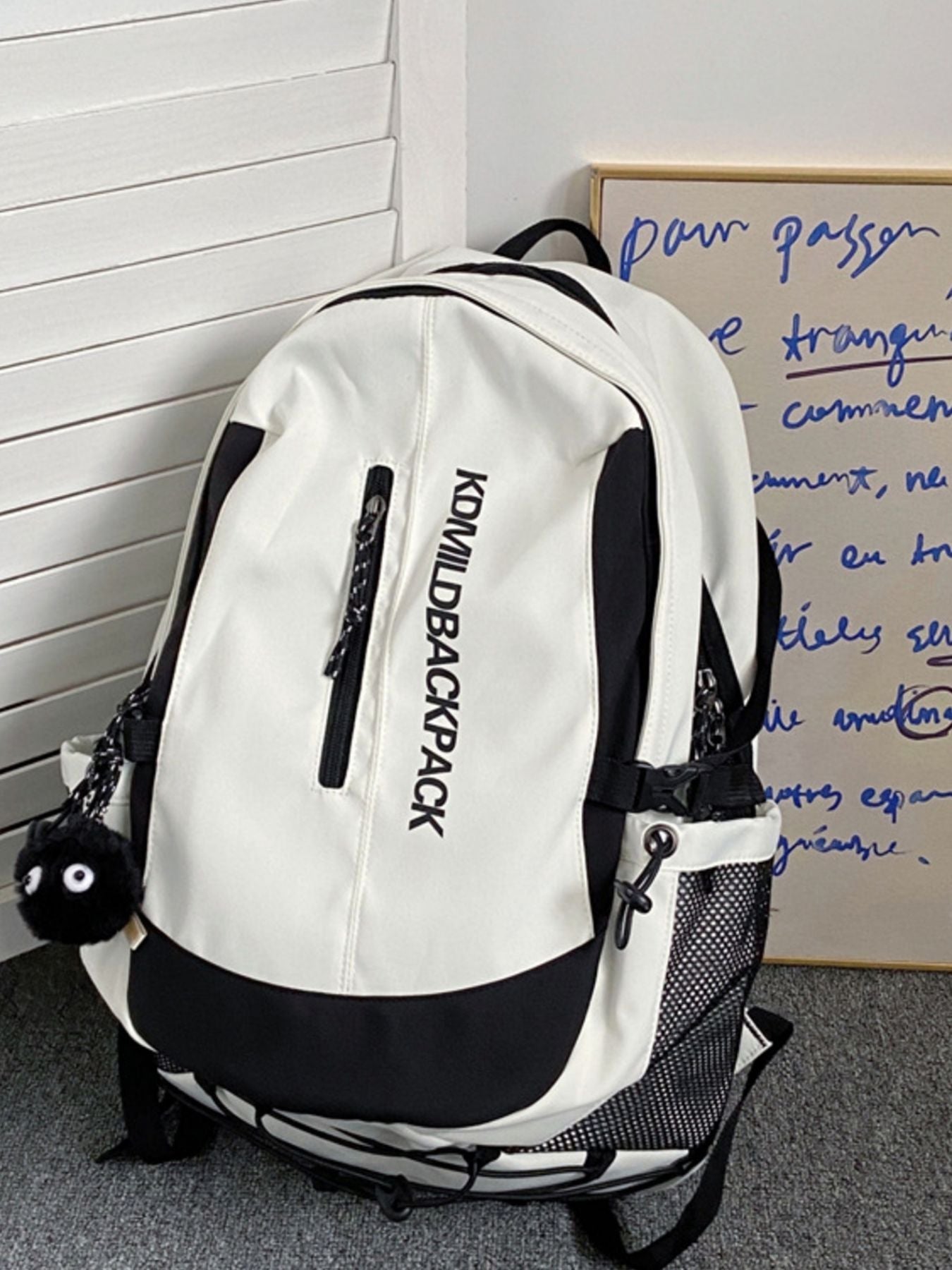 Letter Casual Backpack Bag