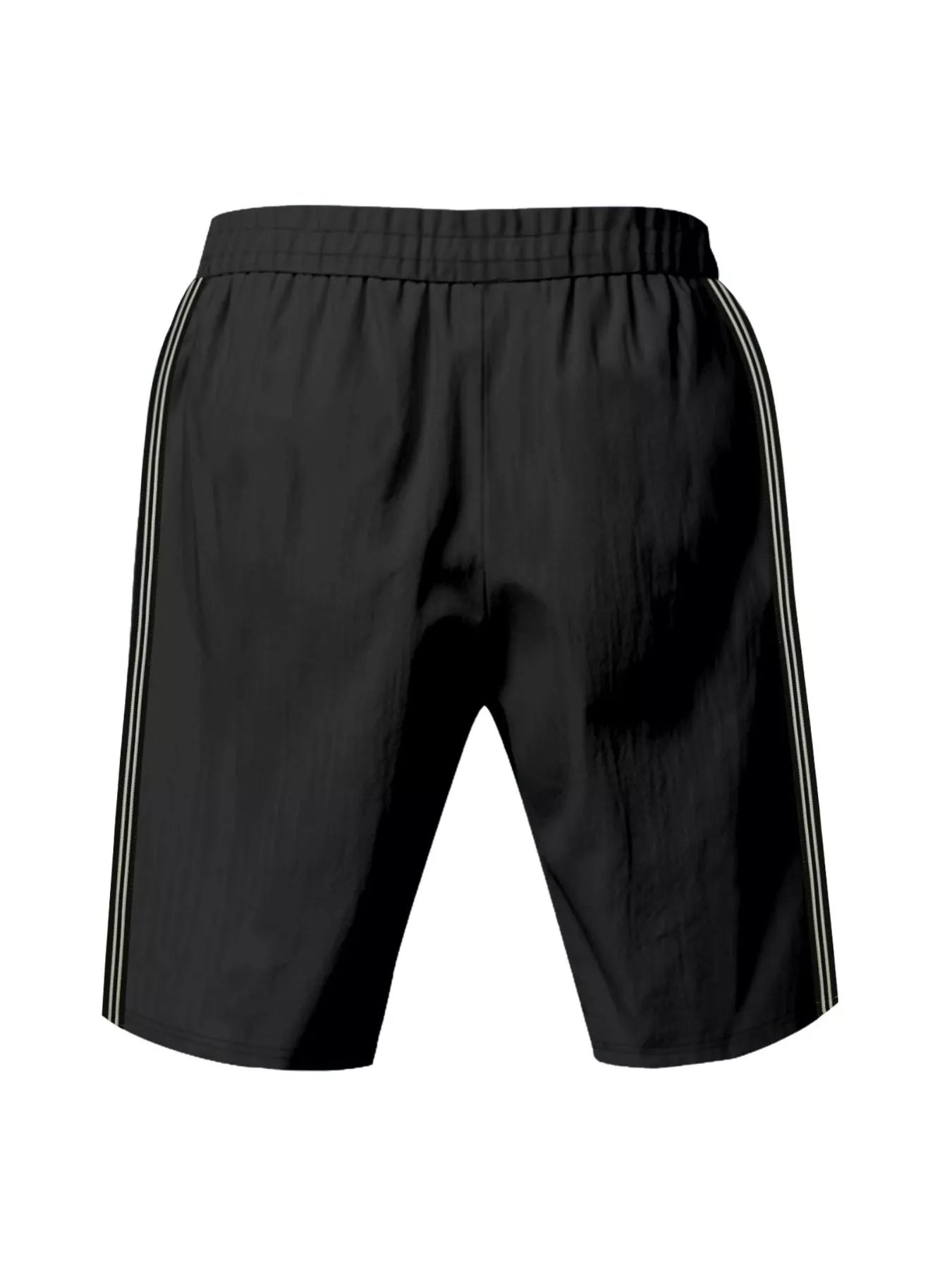 Men's Full Size Casual Striped Shorts Plus Size