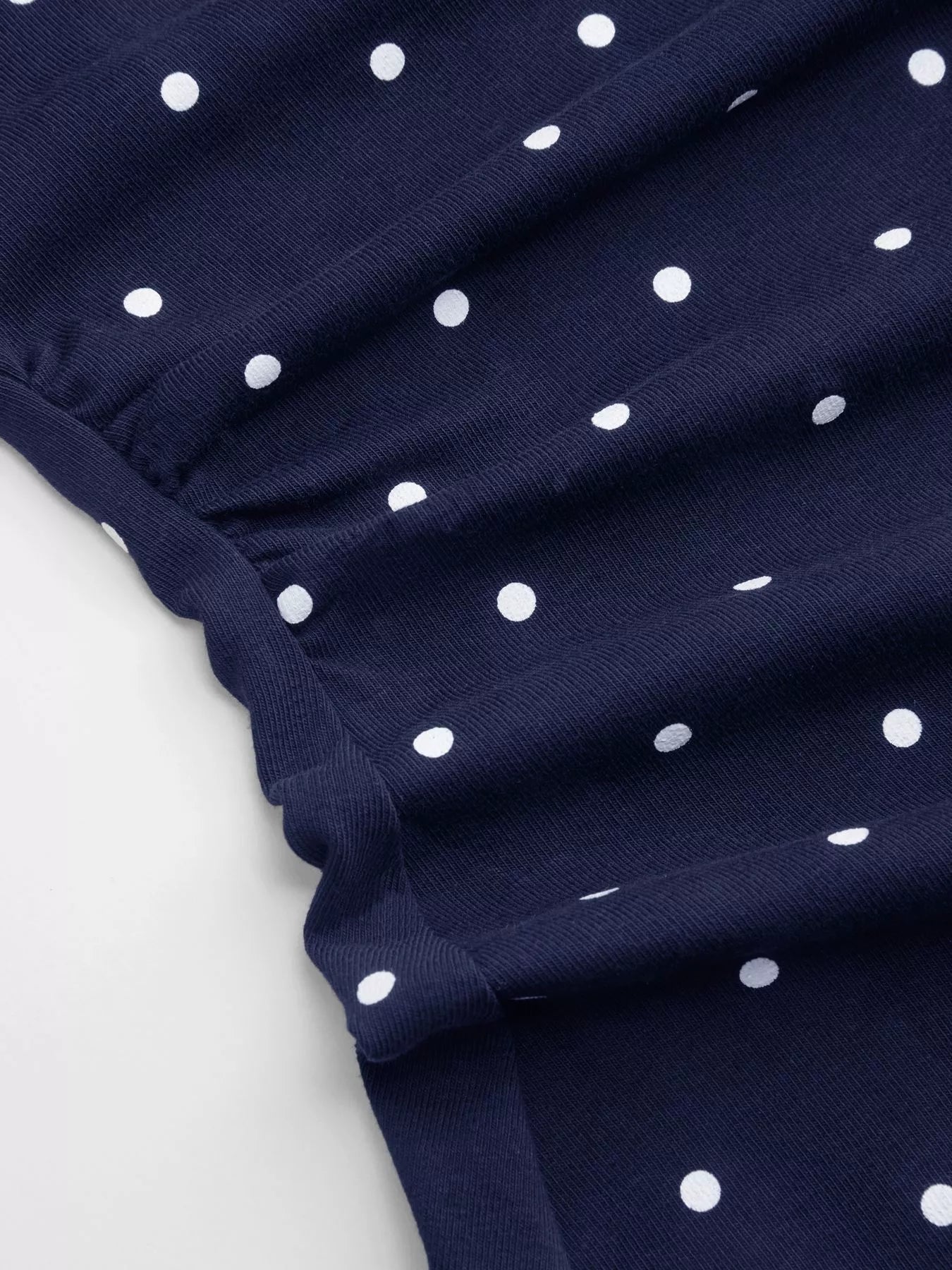 Polka Dot Flare Sleeve Mini Dress