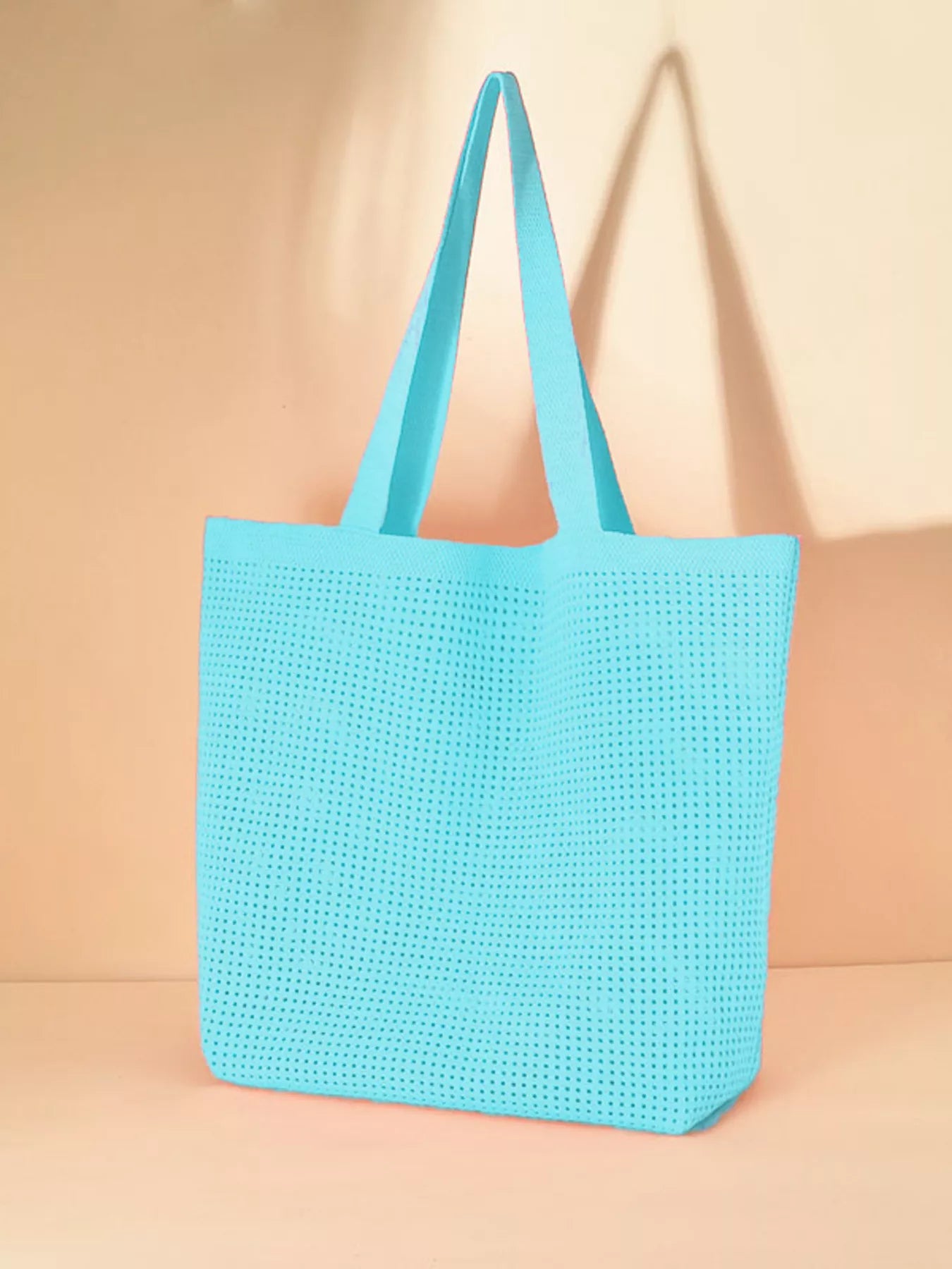 Lightweight Woven Shoulder Bag