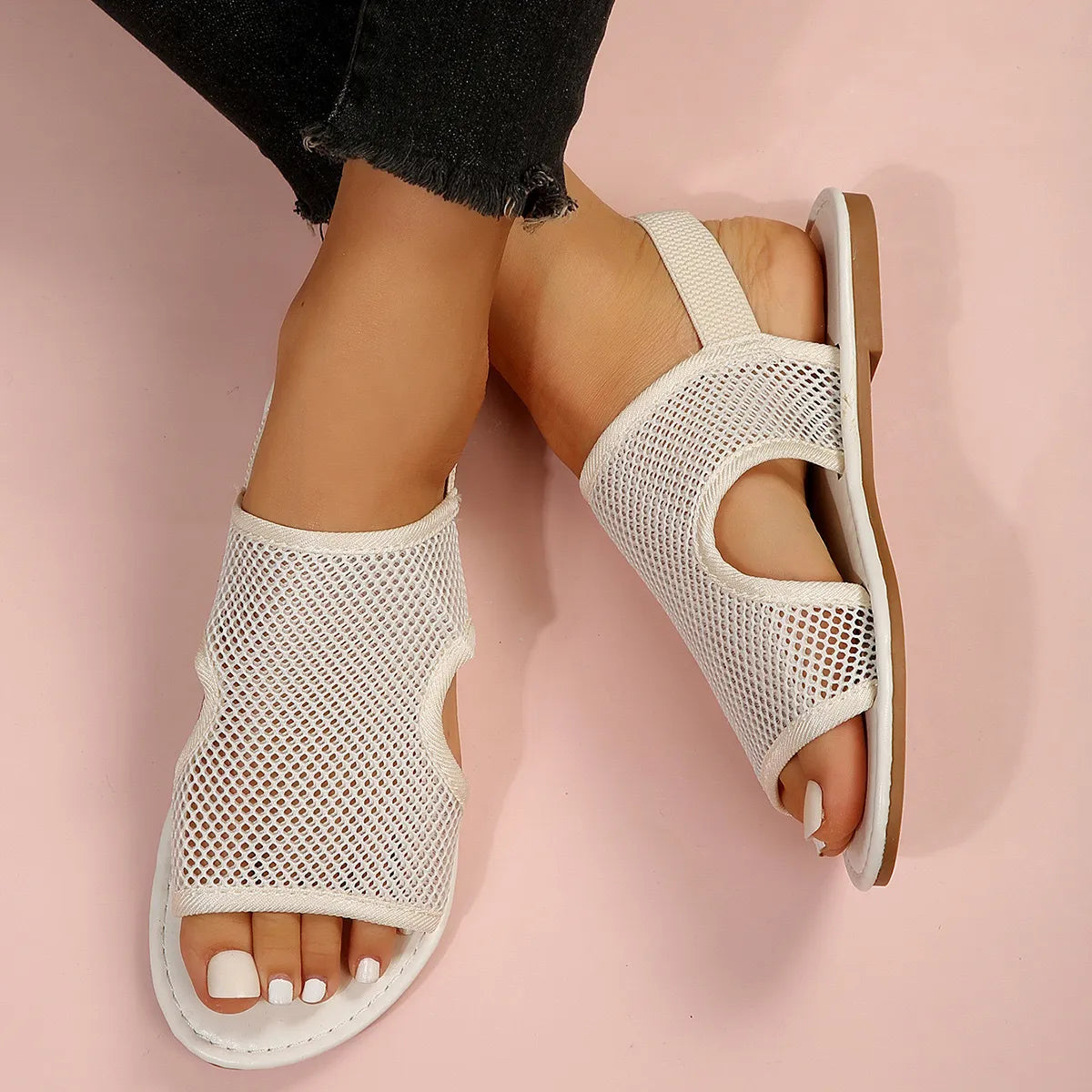 Breathable Mesh Summer Sandals