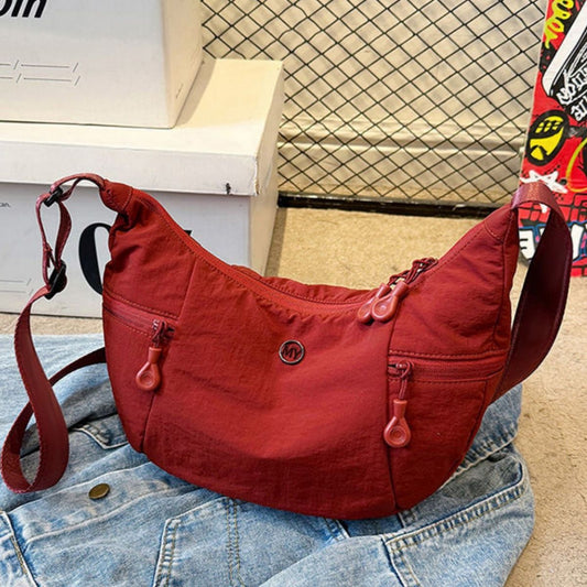 Lightweight Nylon Crossbody Bag