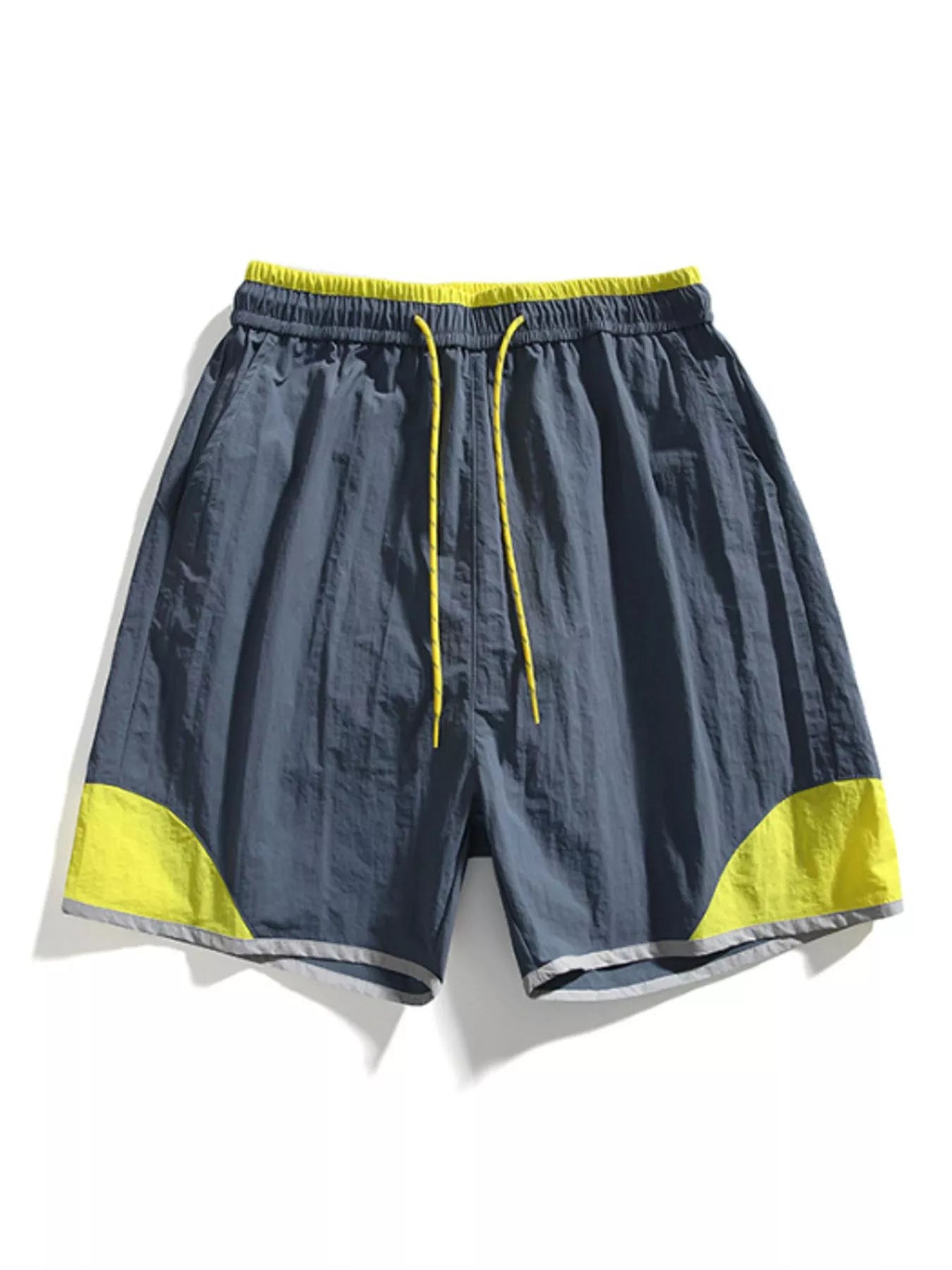 Men's Drawstring Pocketed Shorts