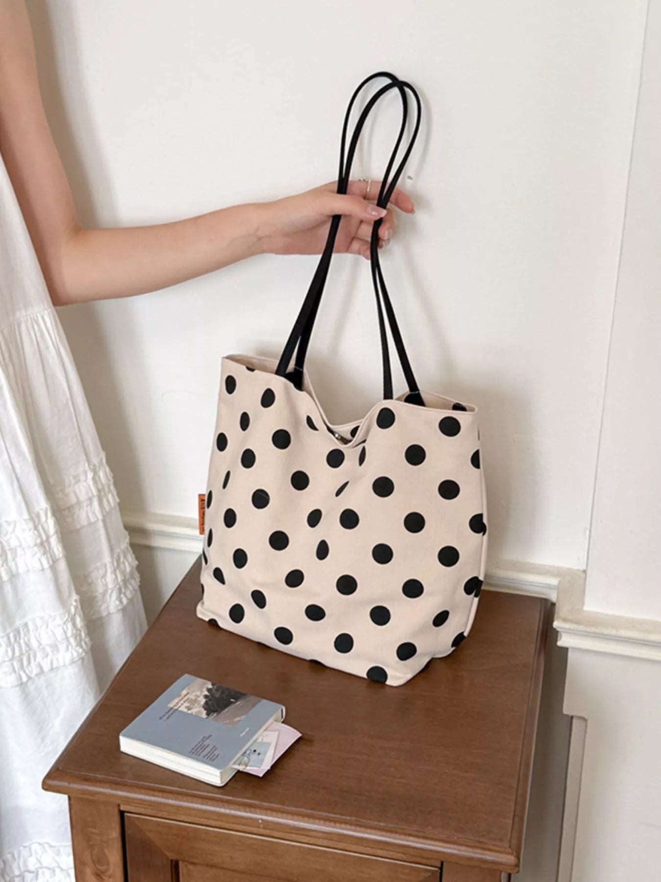 Polka Dot Shoulder Bag