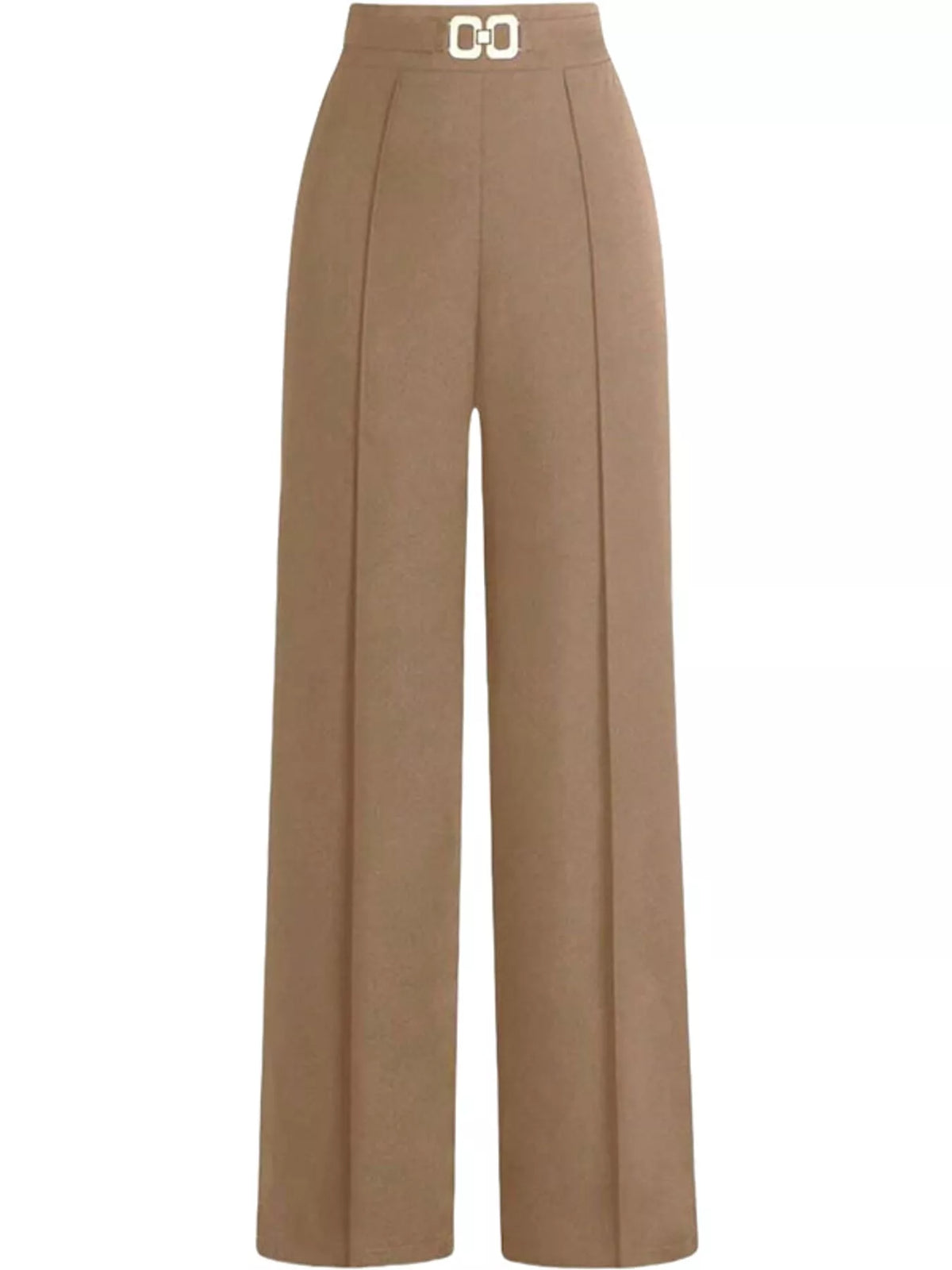 High-Waisted Wide-Leg Pants
