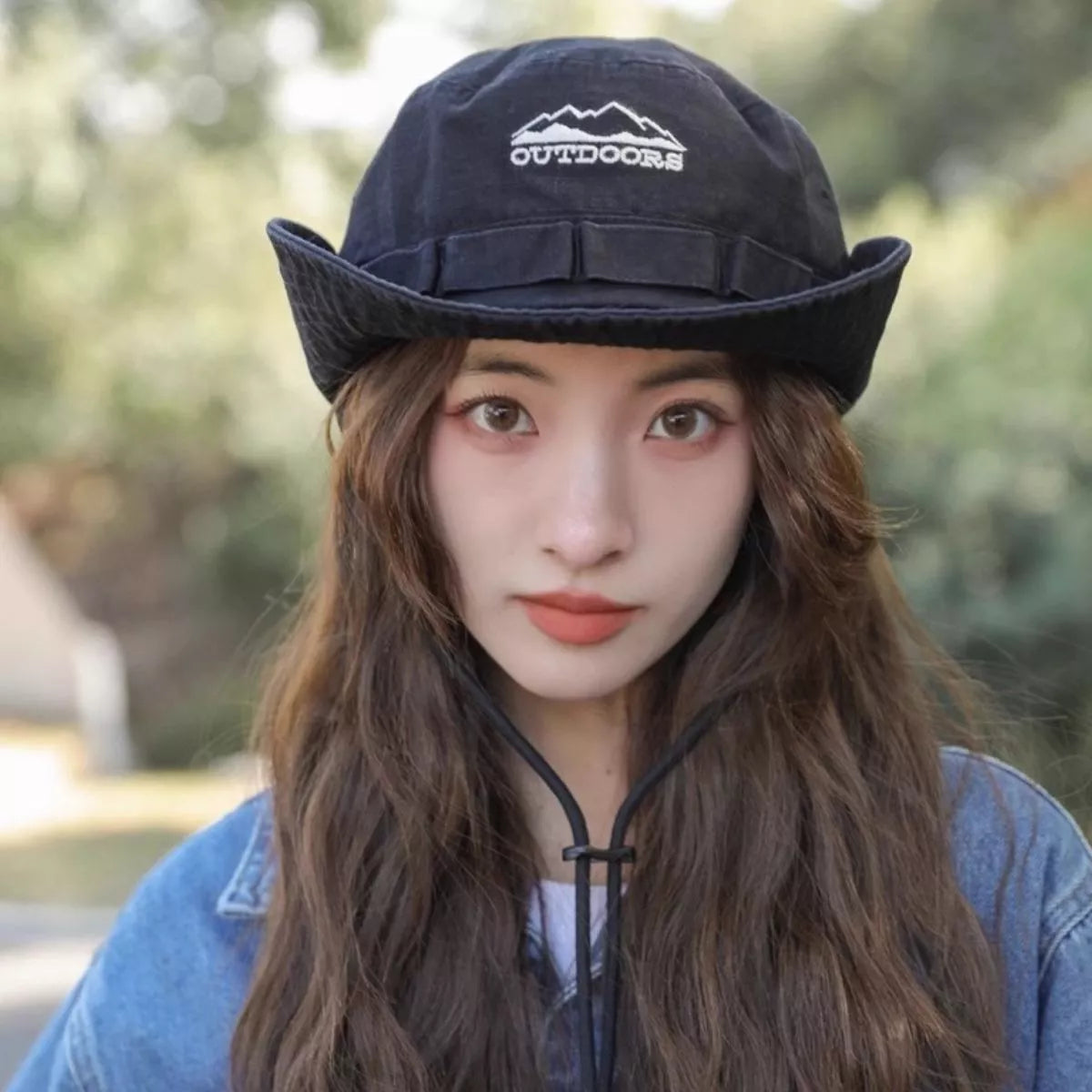 Outdoor Wide Brim Bucket Hat