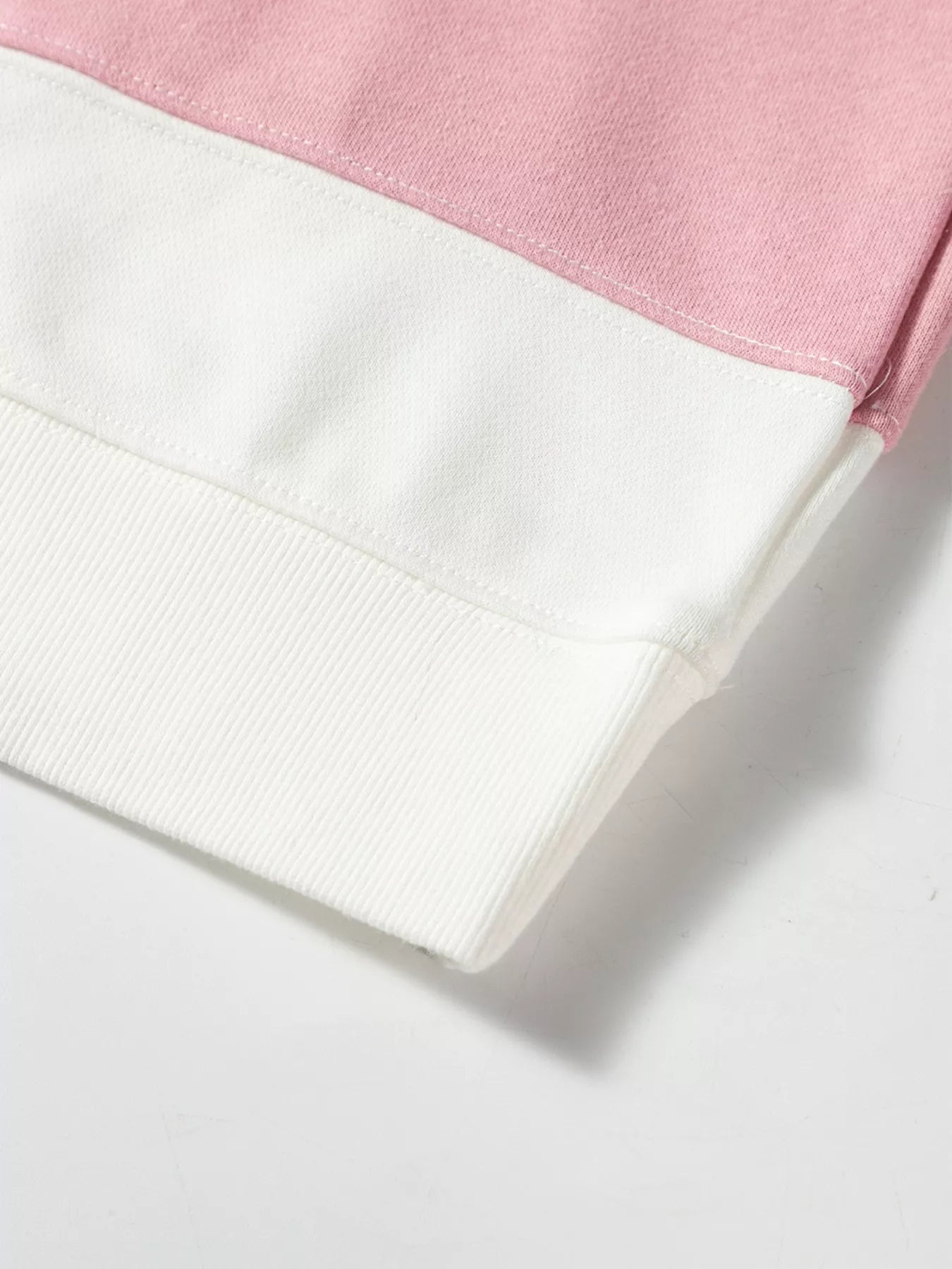 Colorblock Patchwork Drop Shoulder Crewneck Sweatshirt