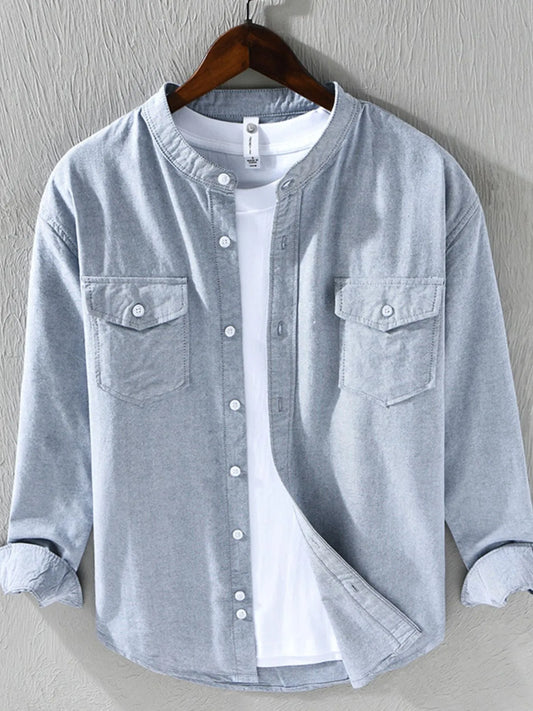 Men's Button Up Long Sleeve Shirt
