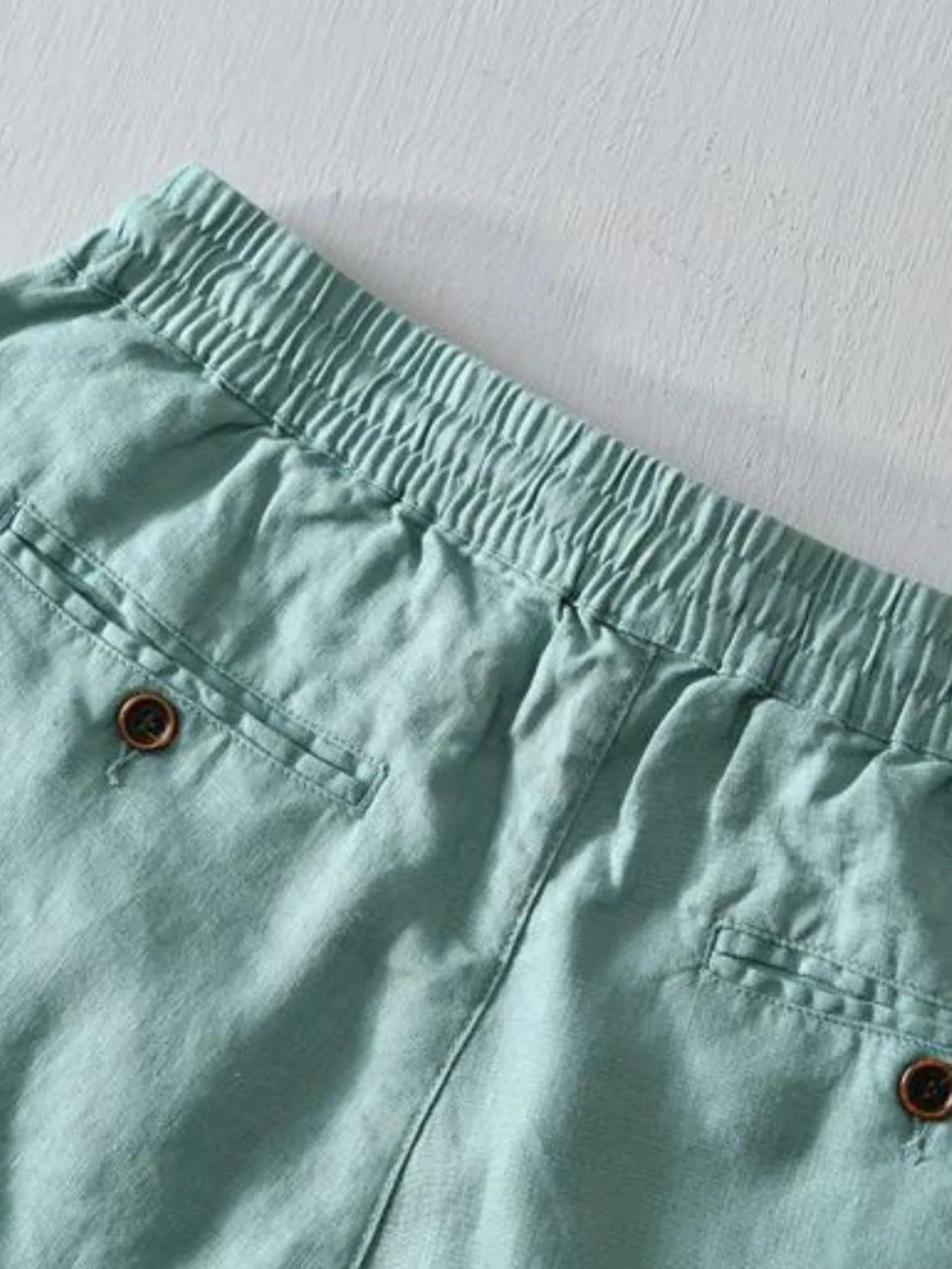 Men's Plus Size Casual Drawstring Shorts