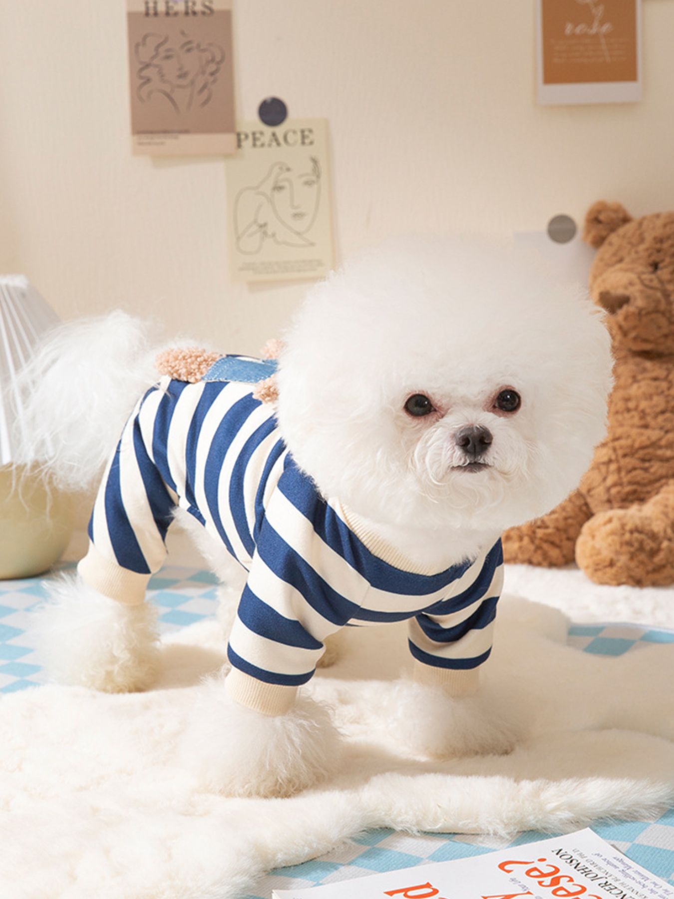 Printed Pet Jumpsuit