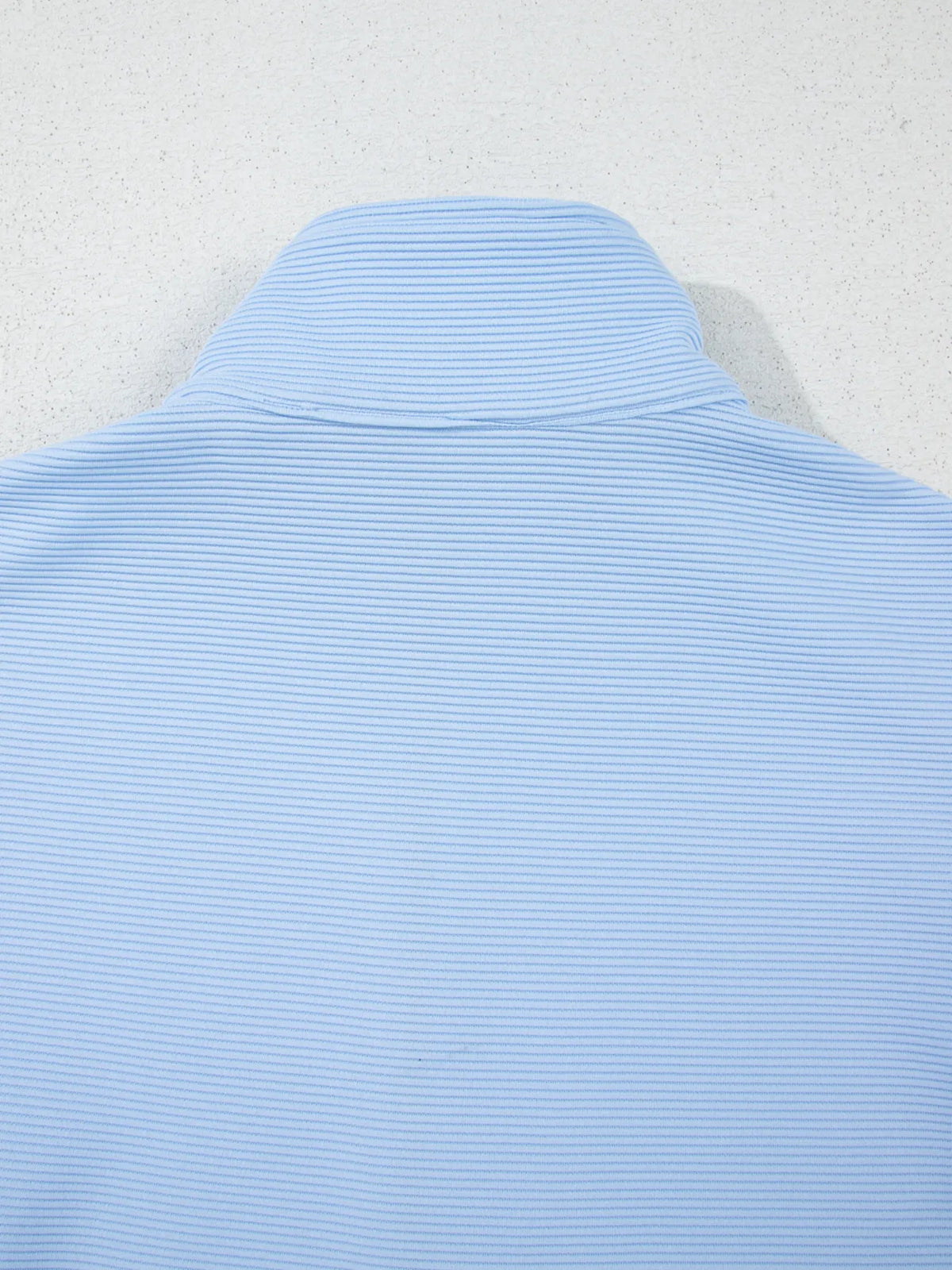Half Zip Short Sleeve Polo and Shorts Set