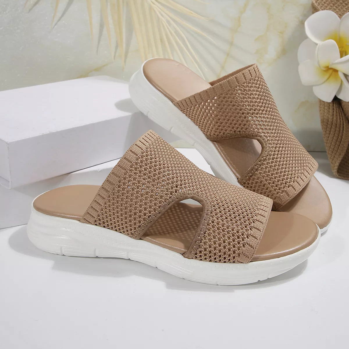 Breathable Mesh Open Toe Sandals