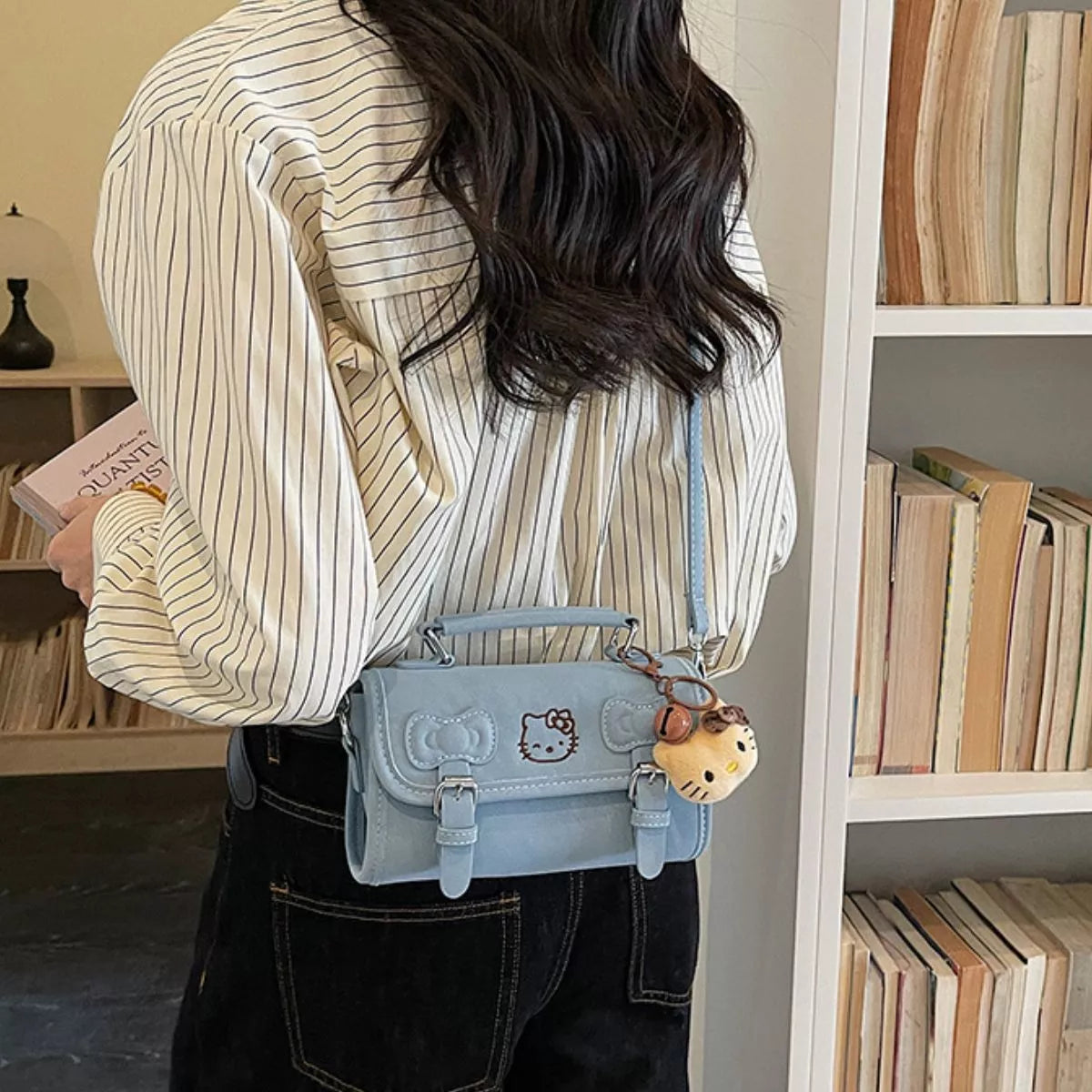 Double Buckle Crossbody Bag