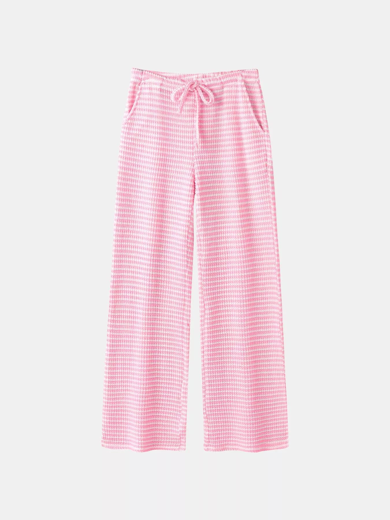 Drawstring Wide Leg Pants