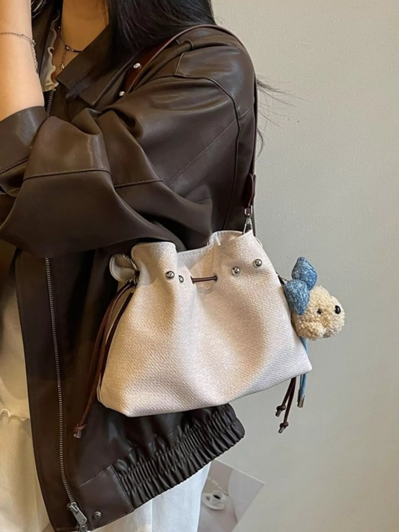 Bucket Crossbody Bag