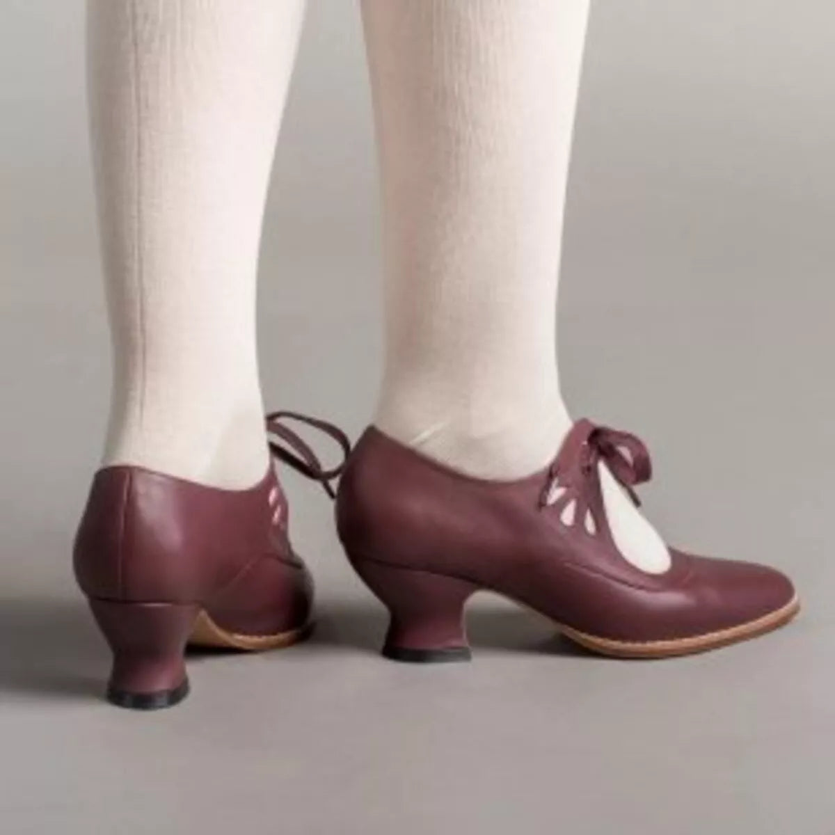 Point Toe Block Heel Shoes
