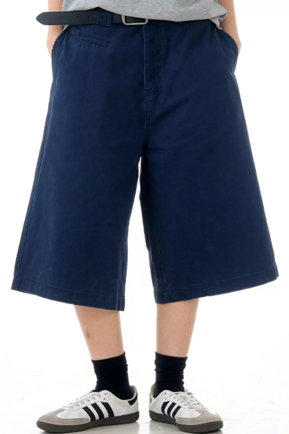 Men's Wide-Leg Casual Shorts