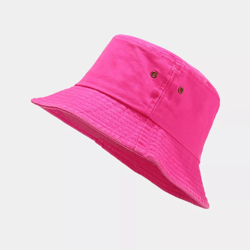 Wide Brim Bucket Hat