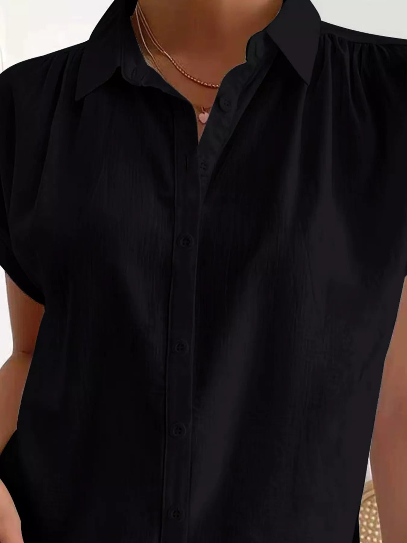 Button-Down Short Sleeve Shirt