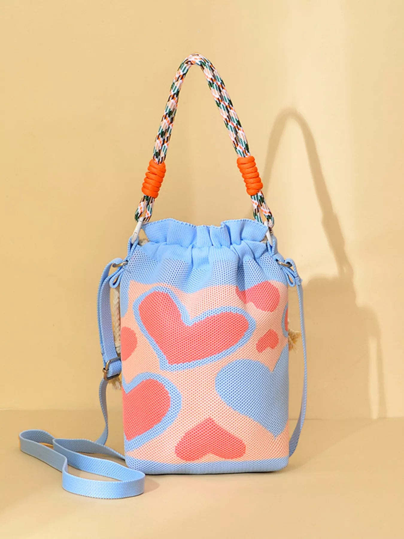 Drawstring Bucket Bag