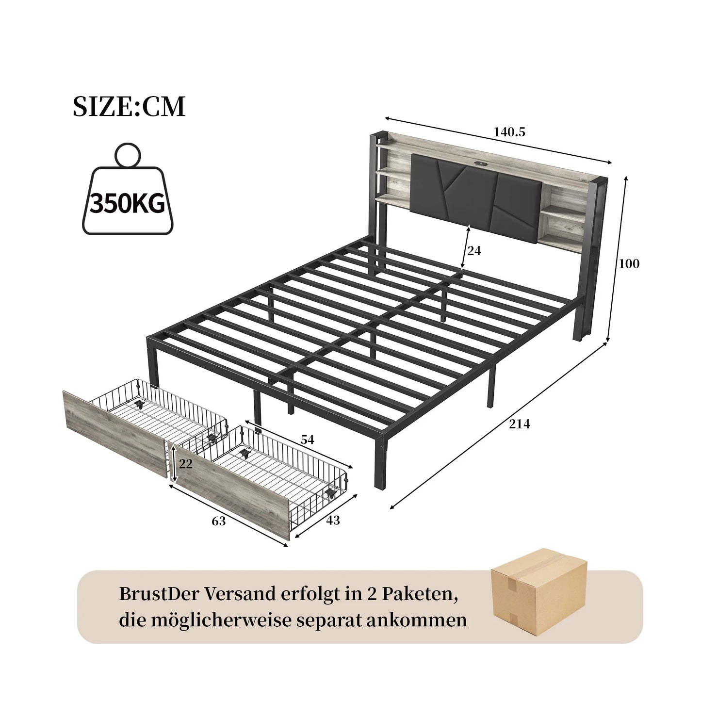 UrbanLuxe Bed