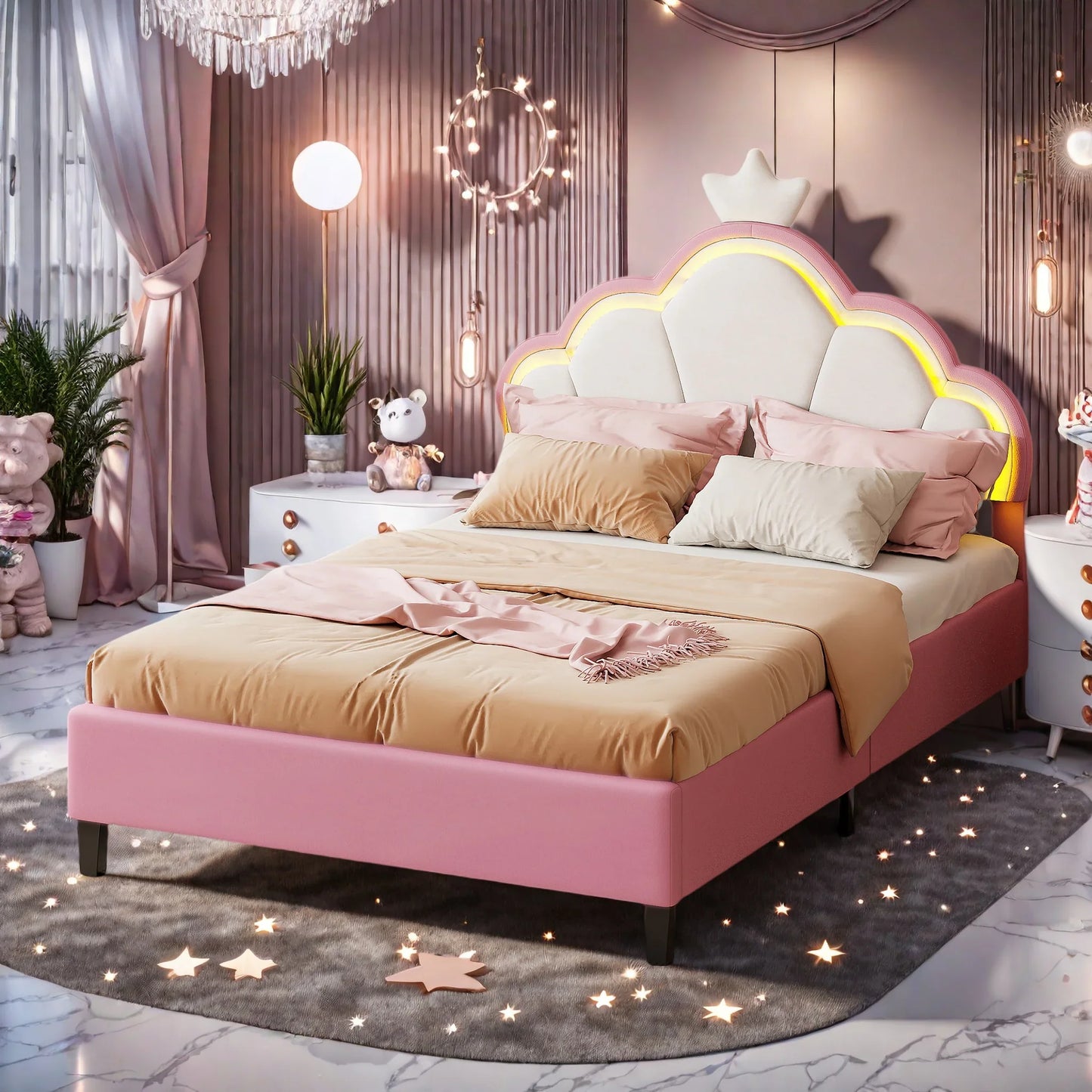Modern Upholstered Bed