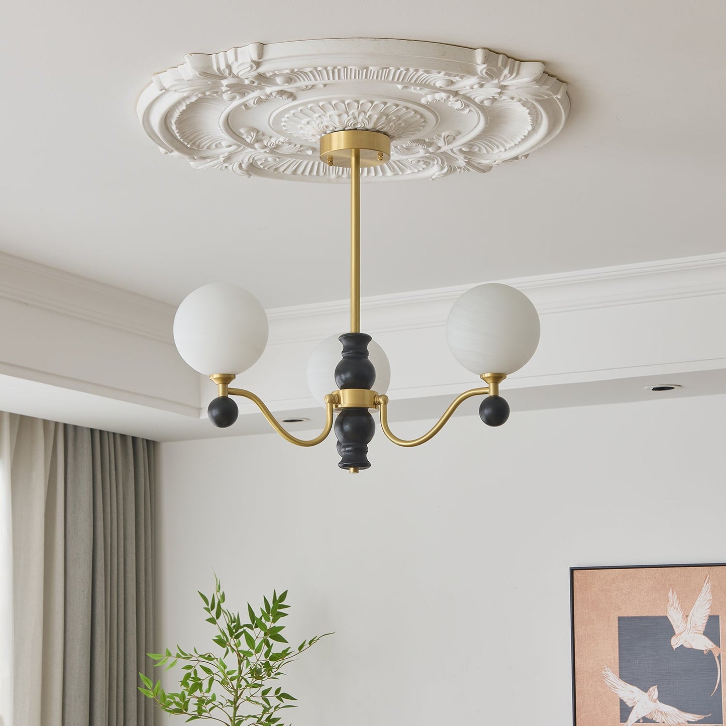 Aether Sphere Chandelier