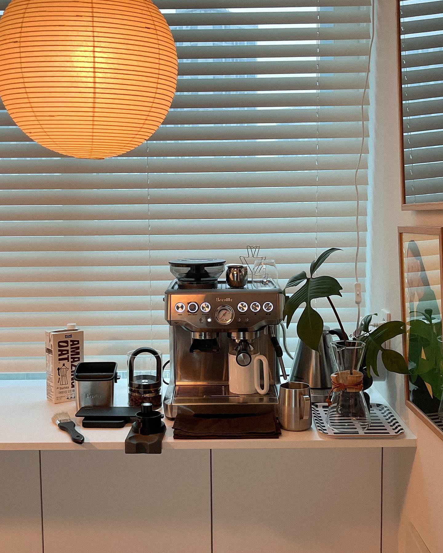 Akari A Pendant Swag Light (black plug wire)
