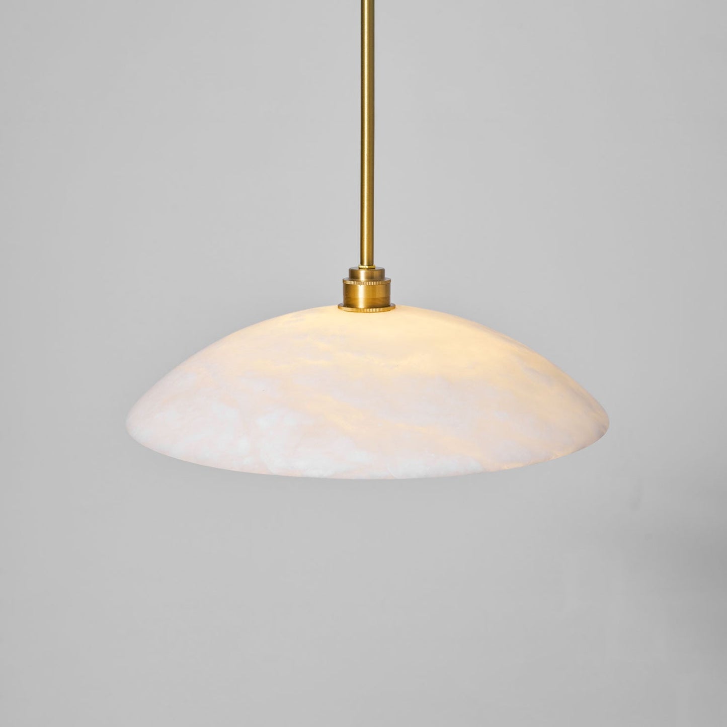 Alabaster Dome Pendant Lamp