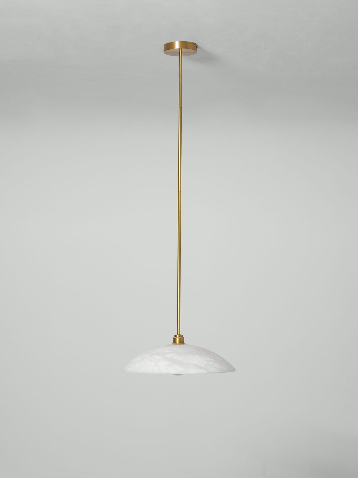 Alabaster Dome Pendant Lamp