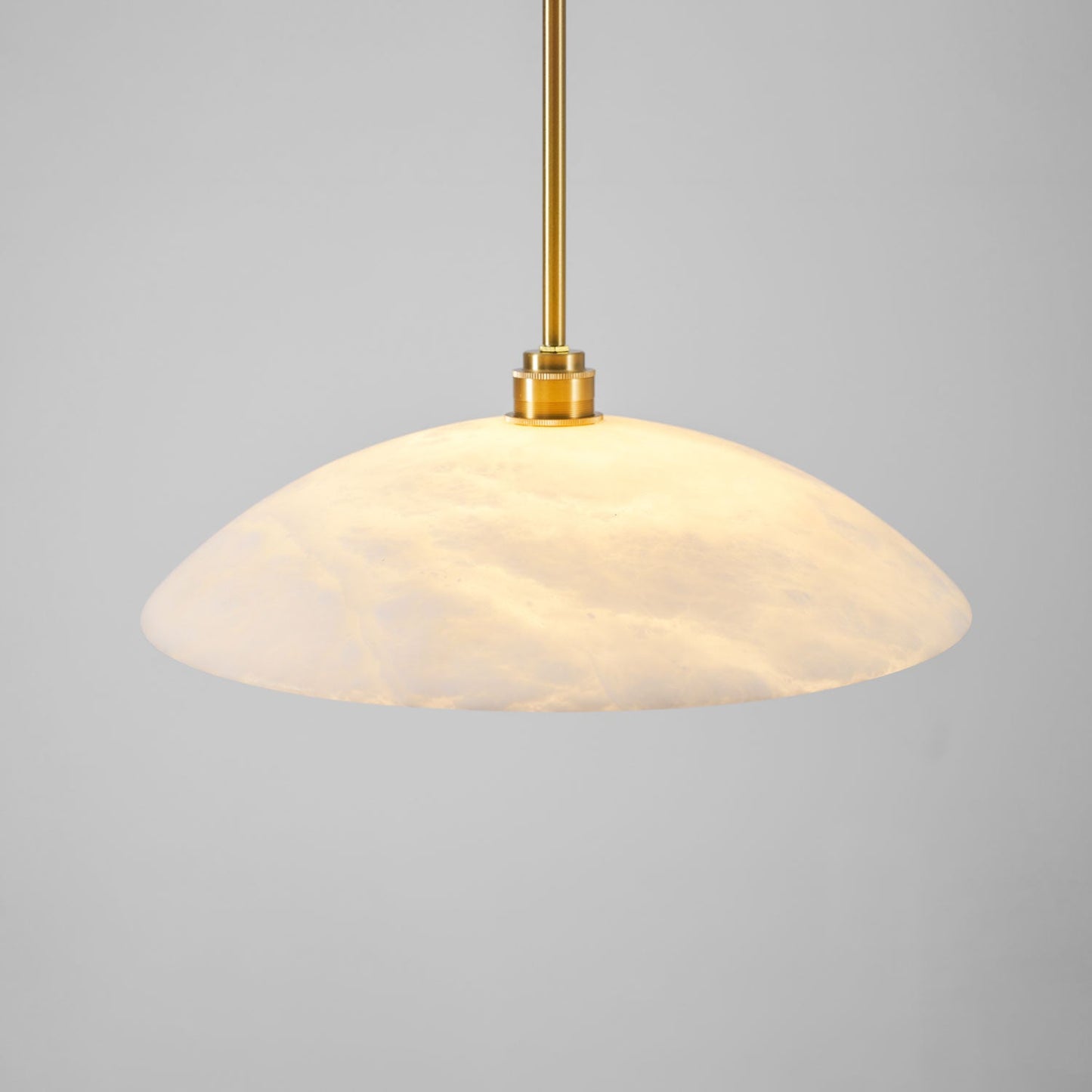 Alabaster Dome Pendant Lamp