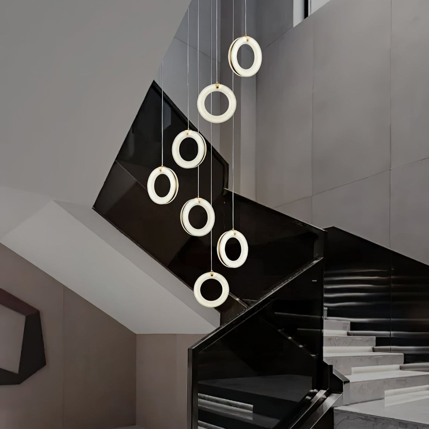 Alabaster Ring Alabaster Pendant Light